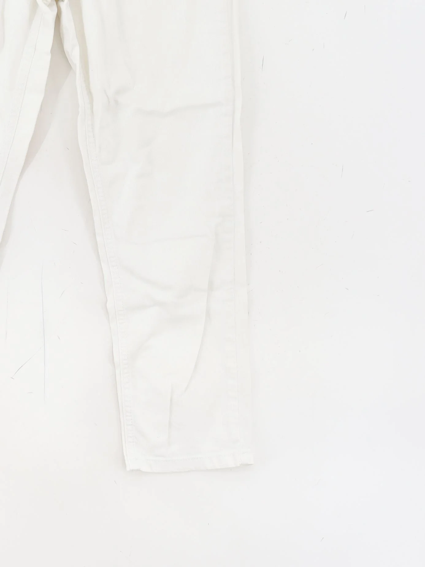 Phase Eight Women's Jeans UK 10 White Cotton with Elastane Straight - Image 4