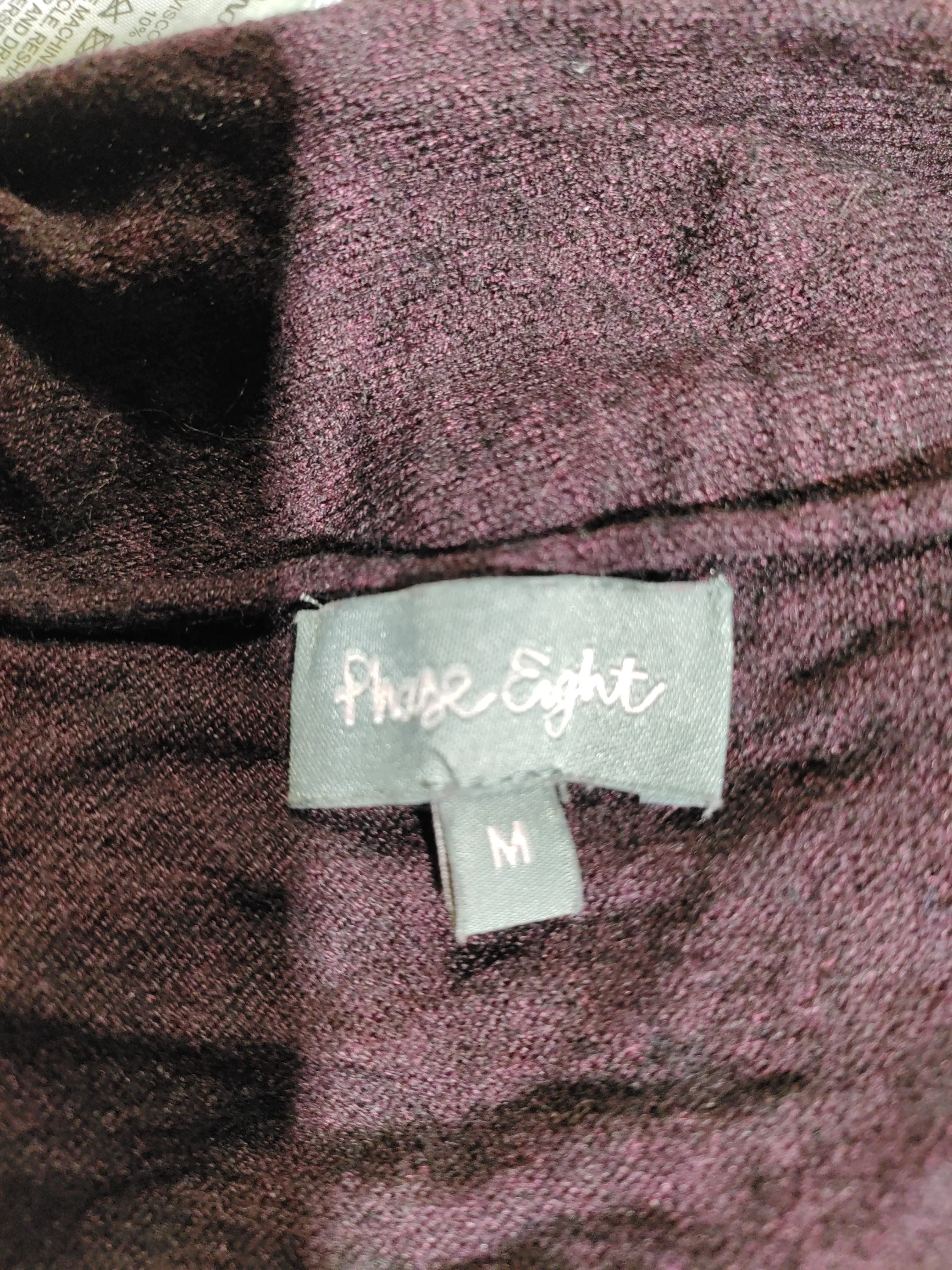 Phase Eight Women's Jumper M Brown Viscose with Wool, Nylon Round Neck Pullover - Image 5