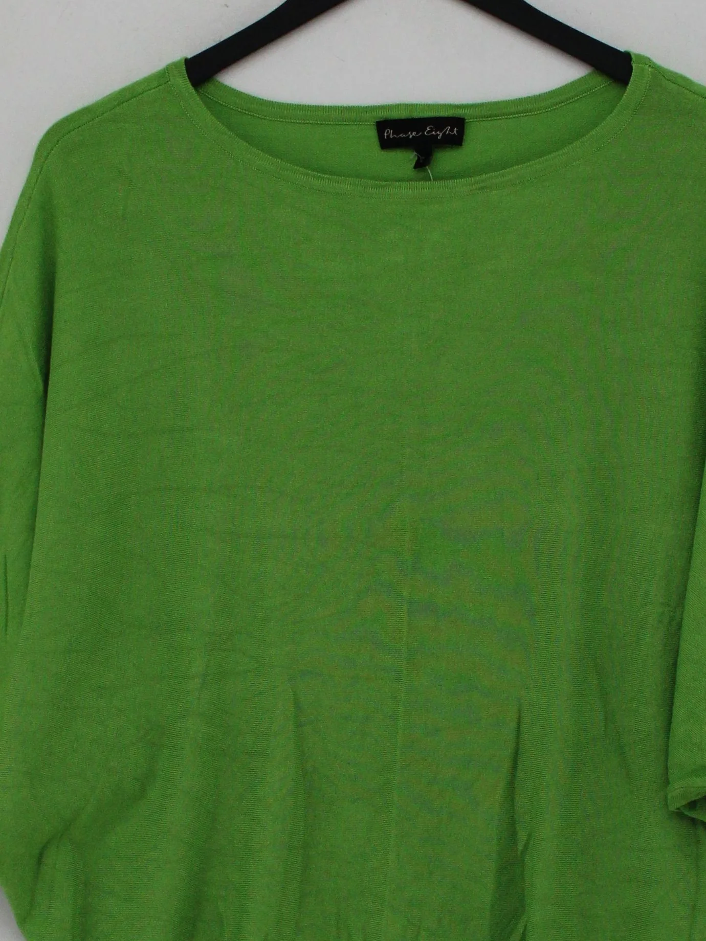 Phase Eight Women's Jumper M Green Viscose with Nylon Round Neck Pullover - Image 3