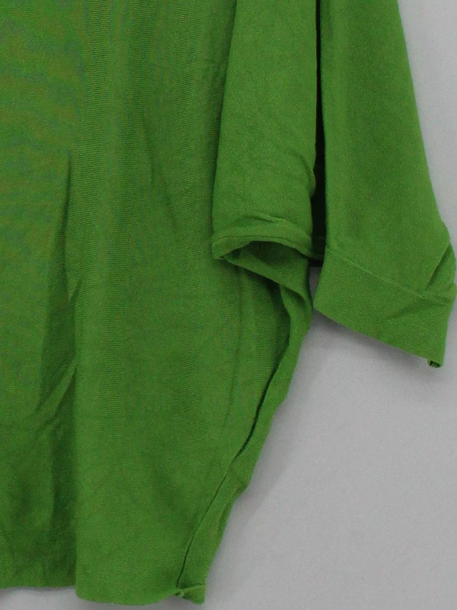 Phase Eight Women's Jumper M Green Viscose with Nylon Round Neck Pullover - Image 4