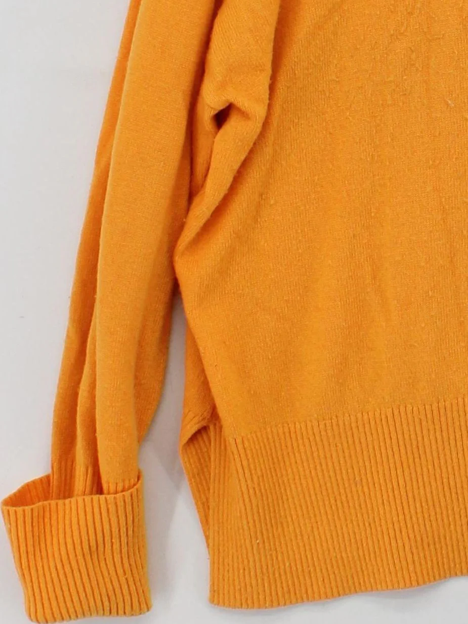 Phase Eight Women's Jumper M Orange Nylon - Image 4