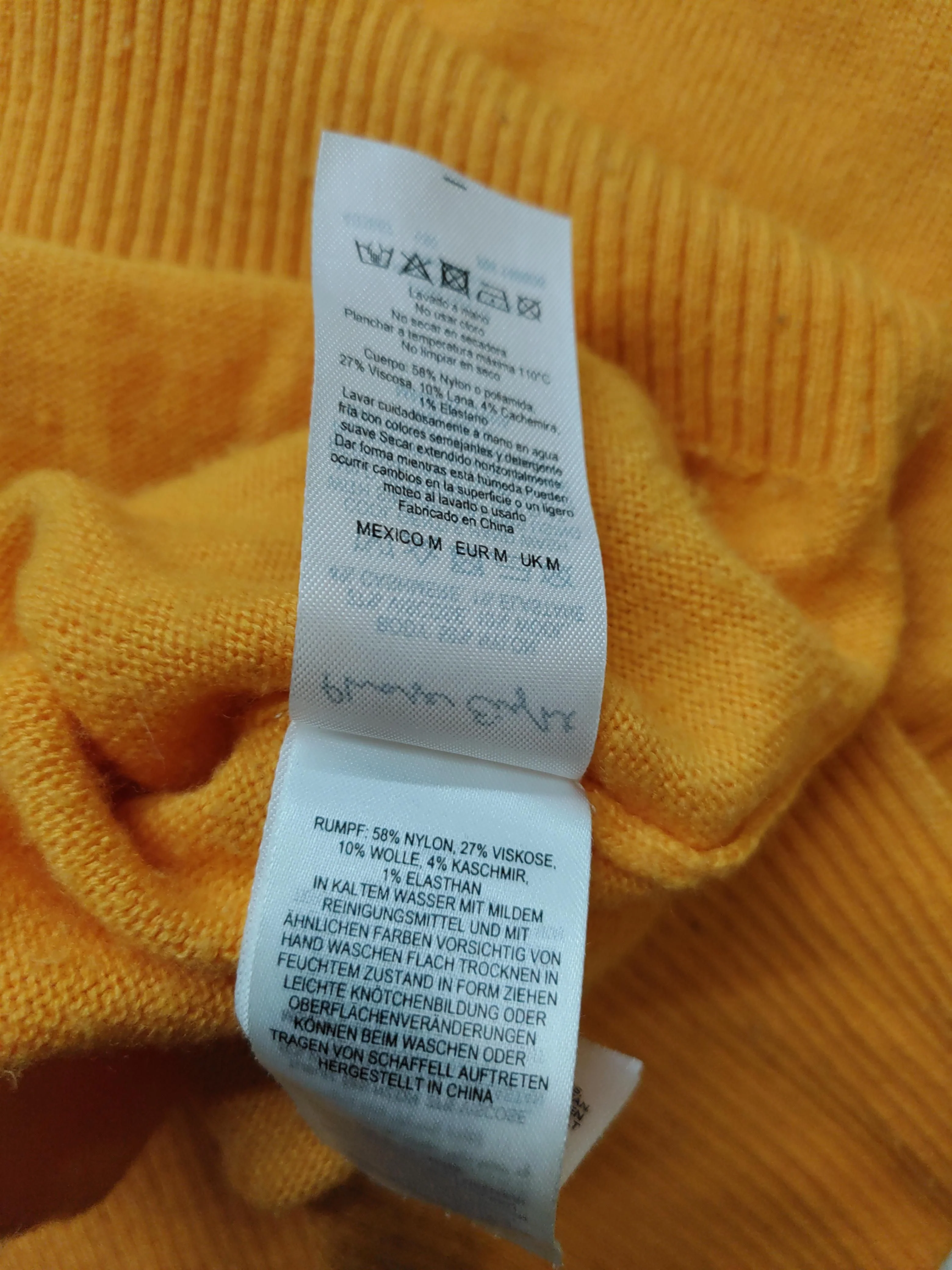 Phase Eight Women's Jumper M Orange Nylon - Image 7