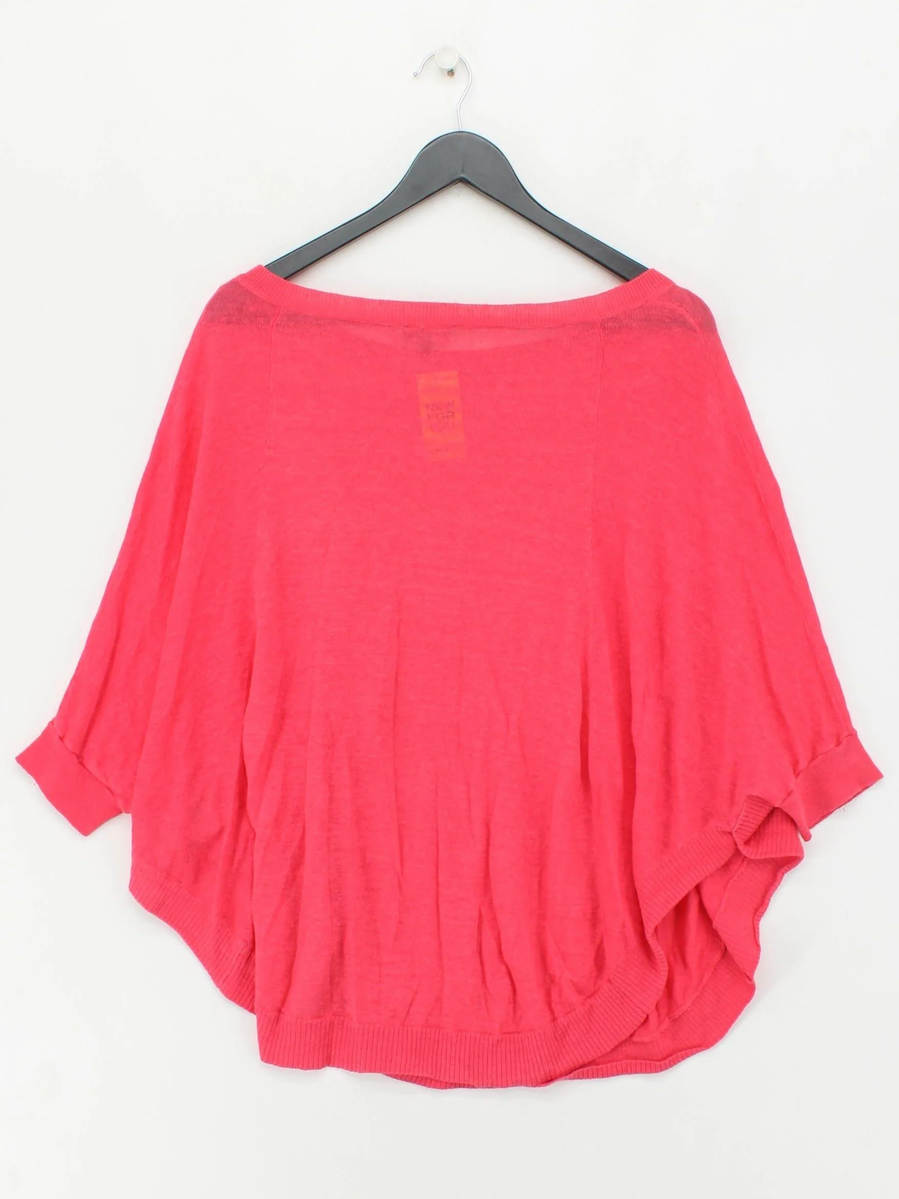 Phase Eight Women's Jumper M Red 100% Linen Round Neck Pullover - Image 2