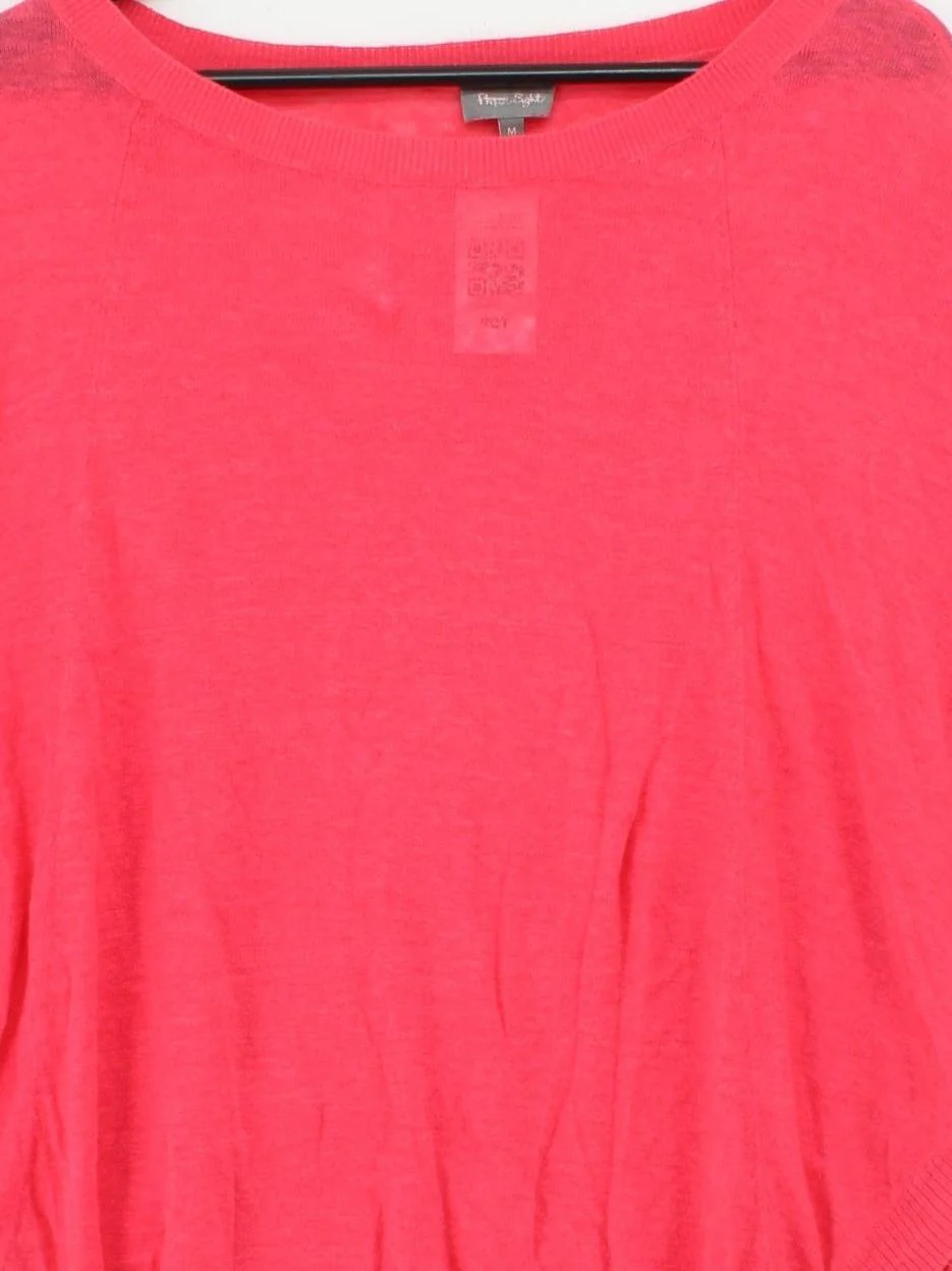 Phase Eight Women's Jumper M Red 100% Linen Round Neck Pullover - Image 3