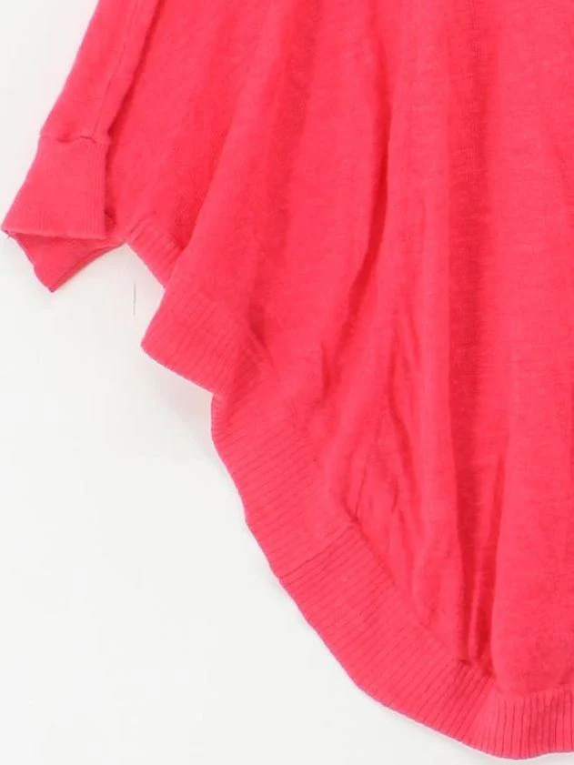 Phase Eight Women's Jumper M Red 100% Linen Round Neck Pullover - Image 4