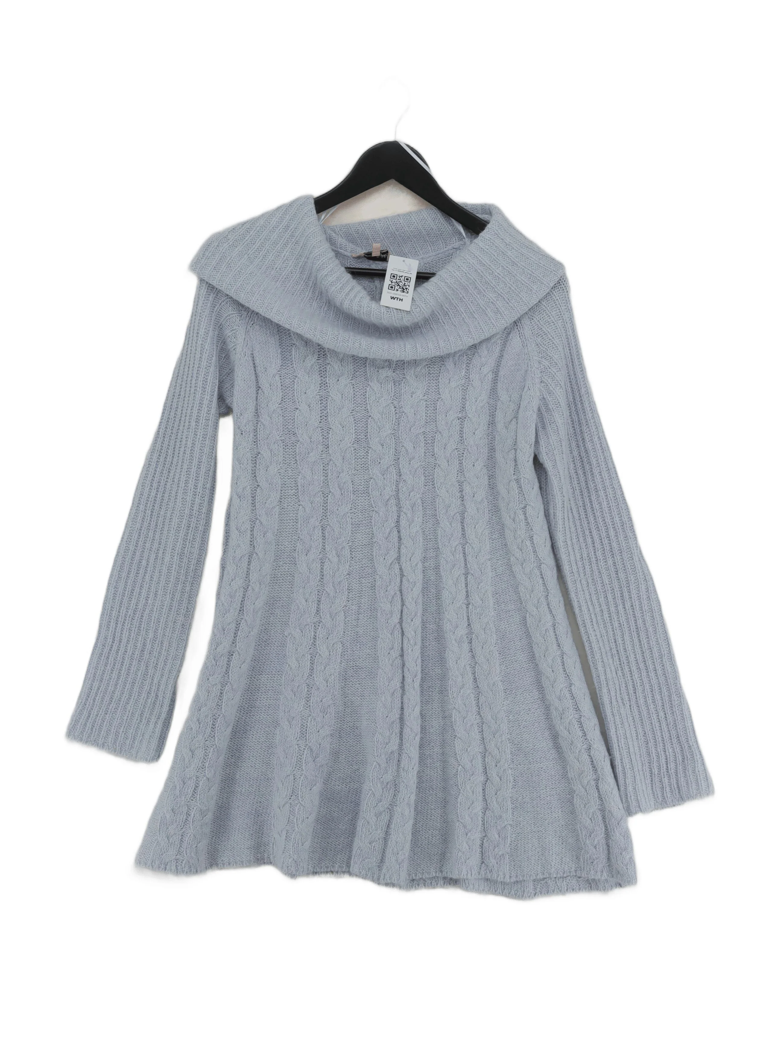 Phase Eight Women's Jumper UK 12 Blue Acrylic with Cotton, Nylon, Other Pullover