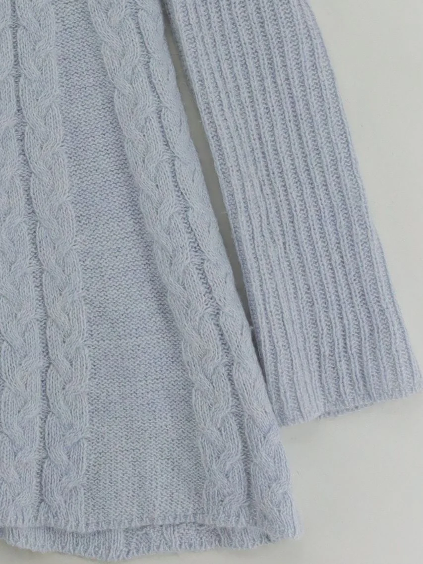Phase Eight Women's Jumper UK 12 Blue Acrylic with Cotton, Nylon, Other Pullover - Image 4
