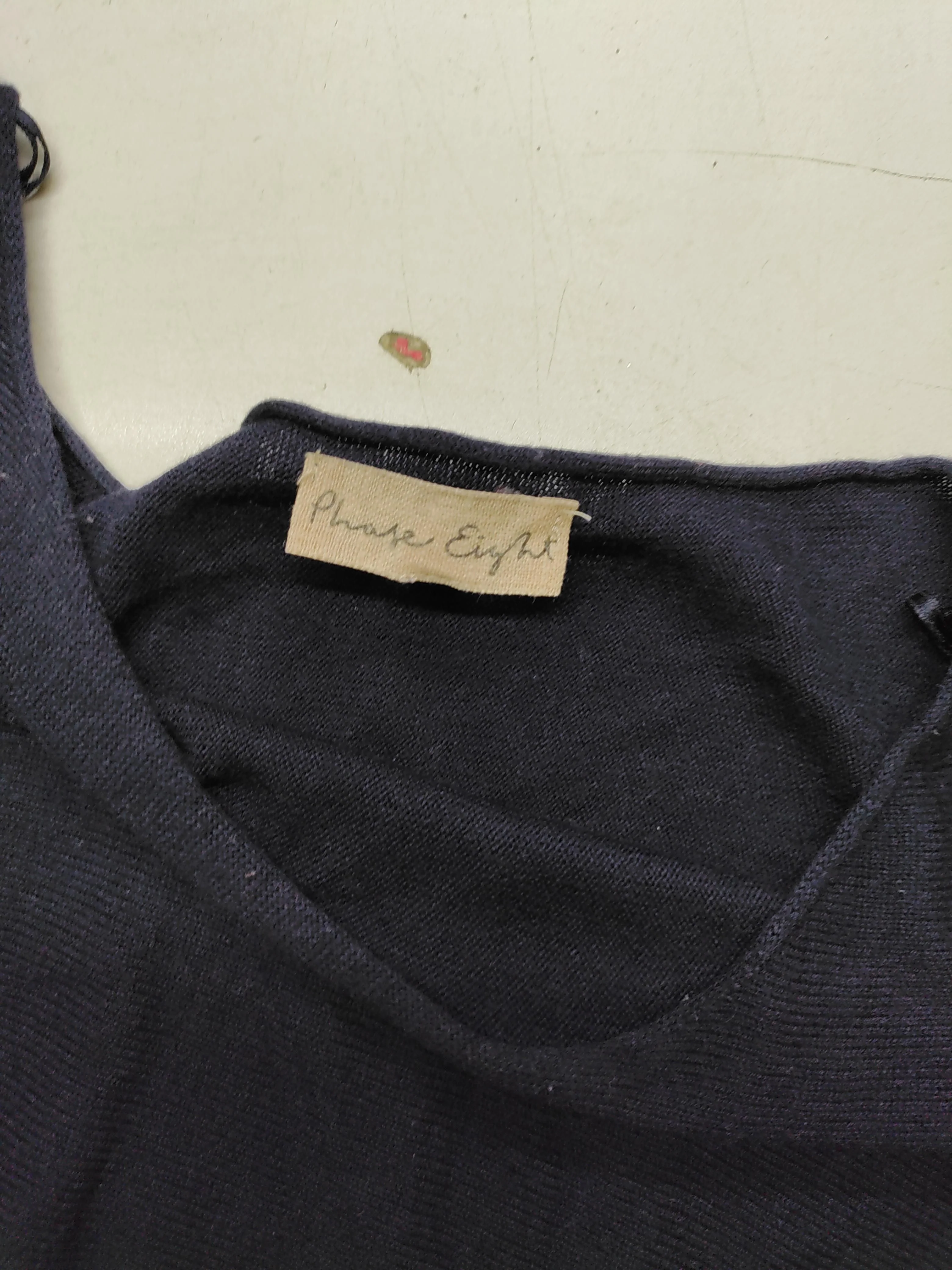 Phase Eight Women's Jumper UK 14 Blue Viscose with Wool, Nylon Pullover - Image 7