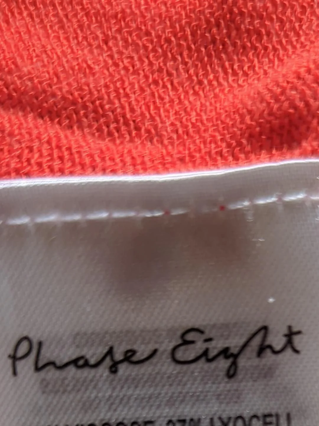 Phase Eight Women's Jumper XXXL Red Viscose with Lyocell Modal, Linen Pullover - Image 6