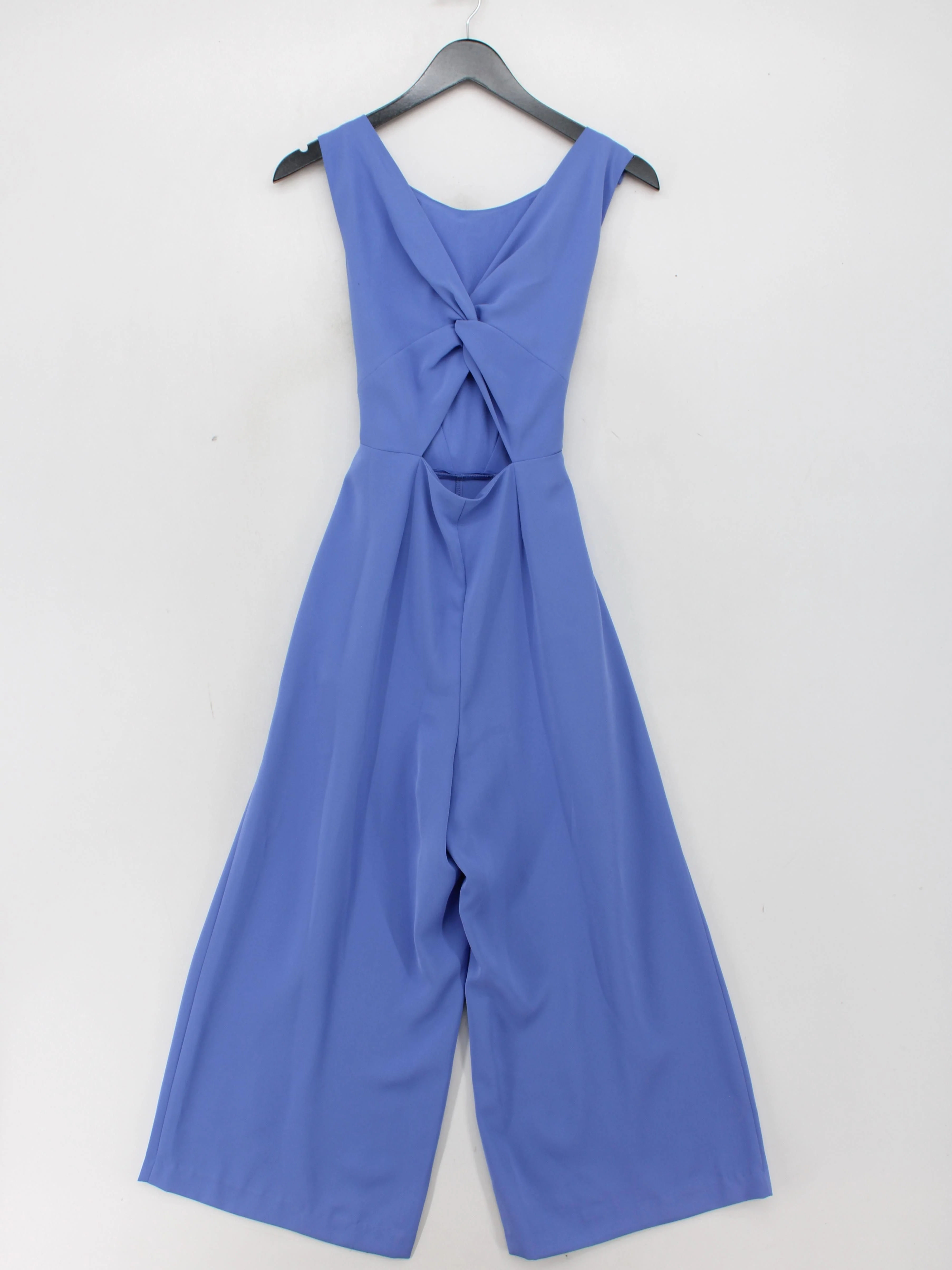 Phase Eight Women's Jumpsuit UK 12 Blue 100% Polyester Wide-Leg Jumpsuit - Image 2