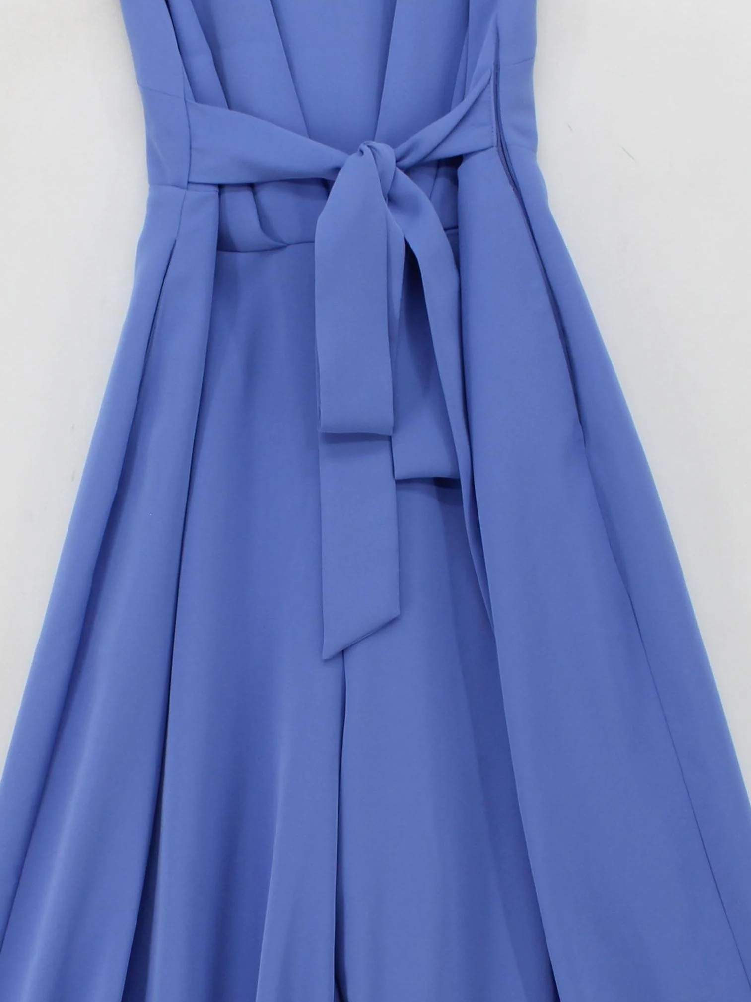 Phase Eight Women's Jumpsuit UK 12 Blue 100% Polyester Wide-Leg Jumpsuit - Image 3