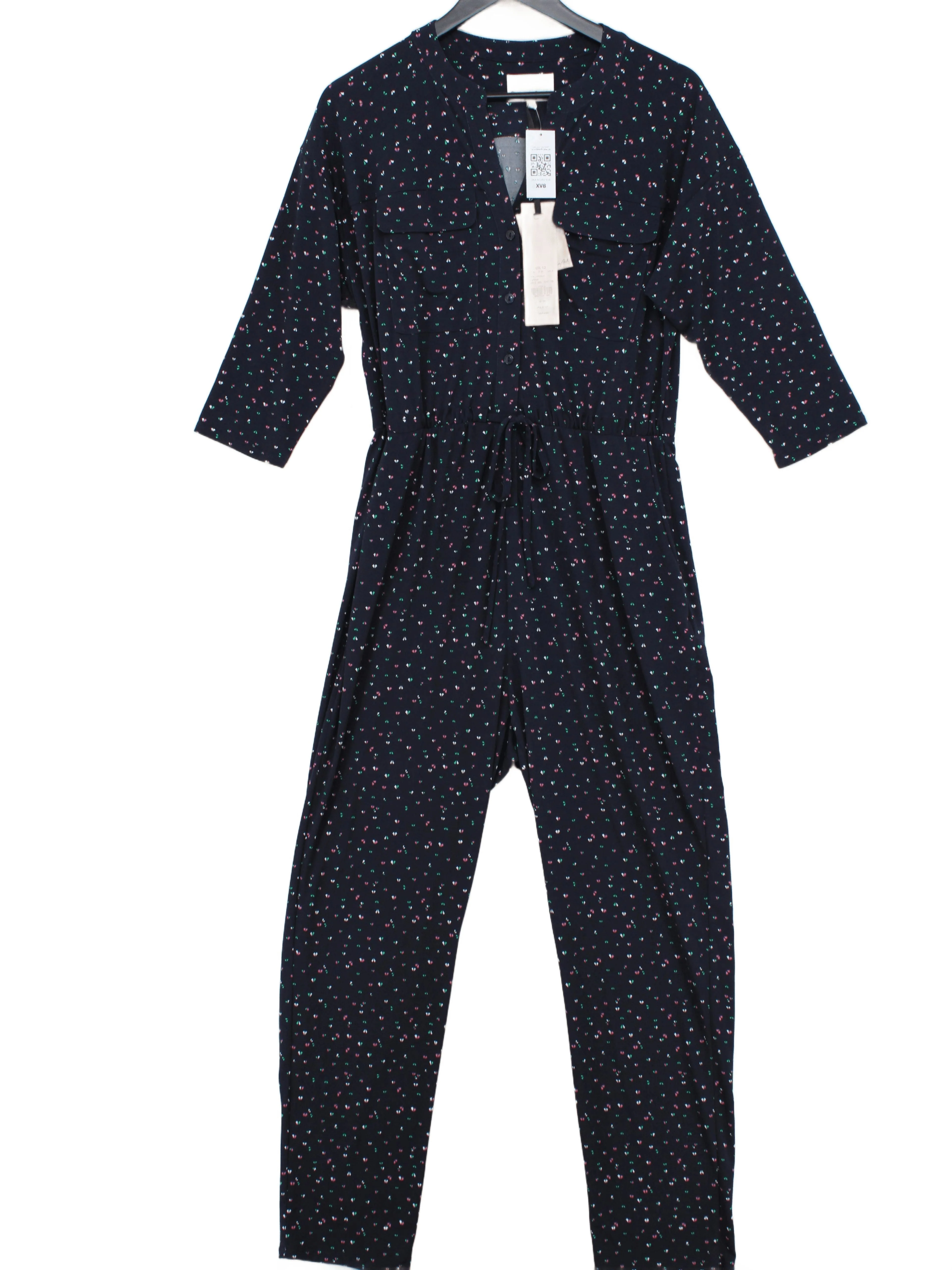Phase Eight Women's Jumpsuit UK 12 Blue Polyester New with tags