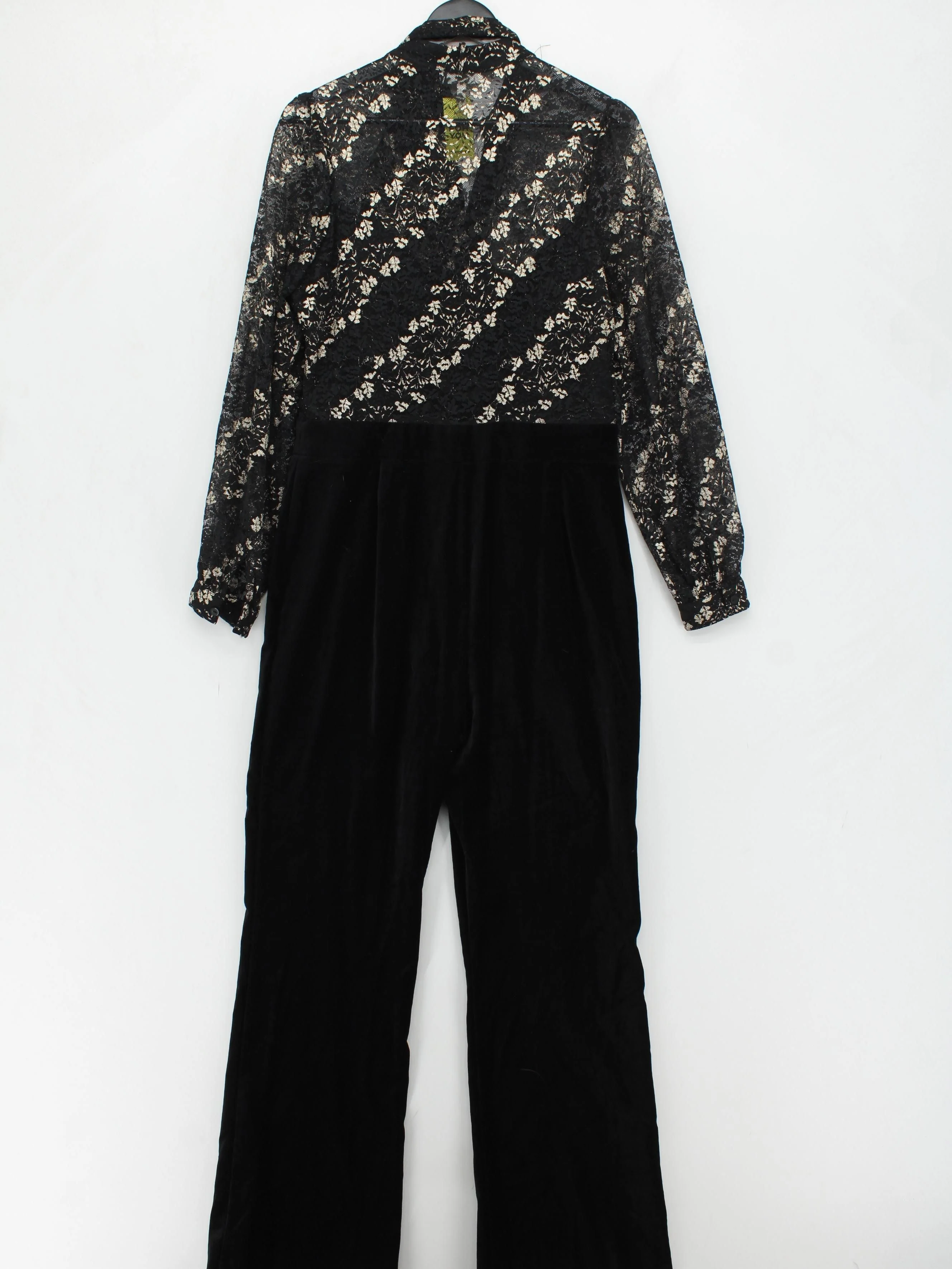 Phase Eight Women's Jumpsuit UK 14 Black Floral 100% Other Wide-Leg Jumpsuit - Image 2
