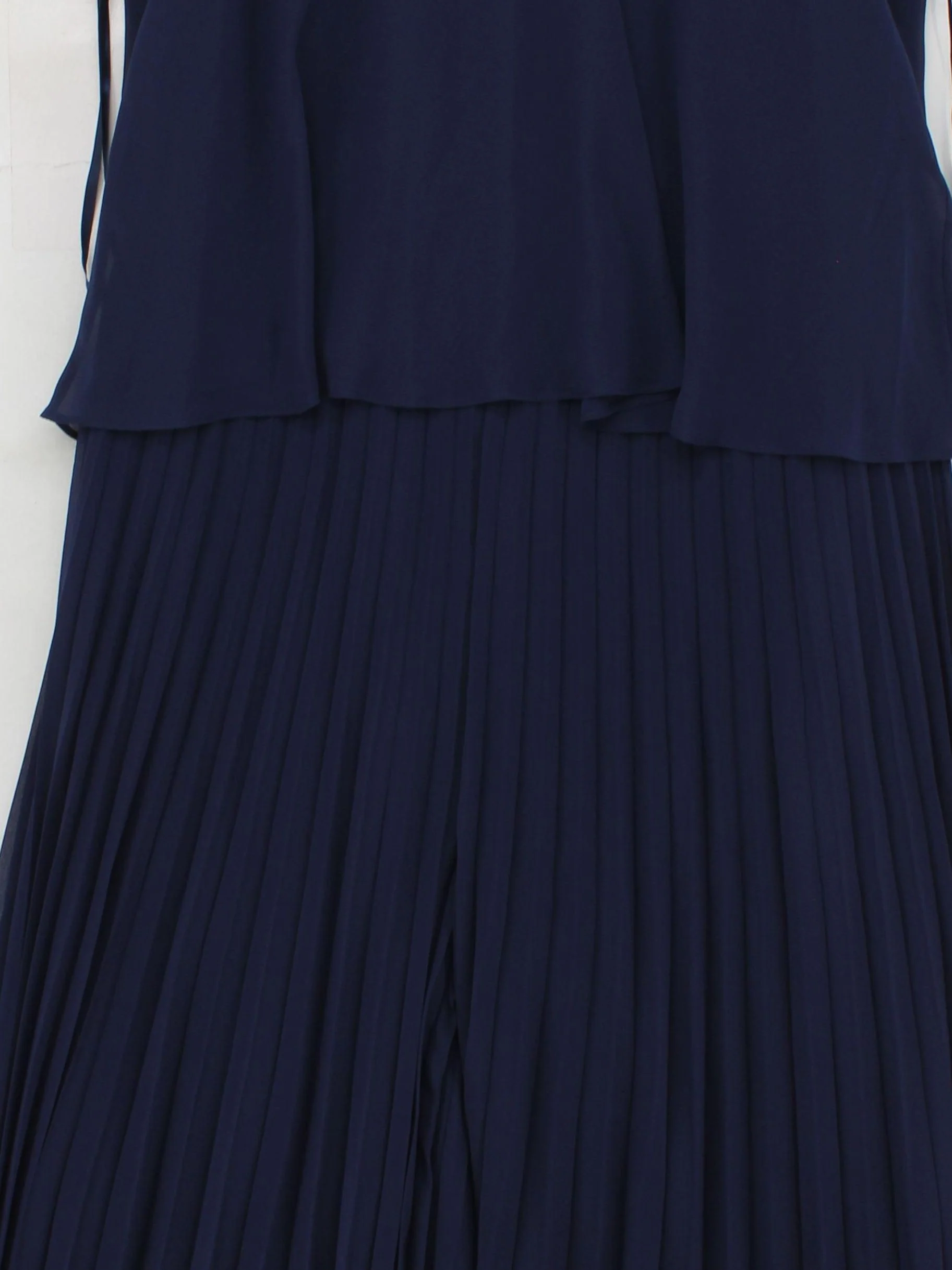 Phase Eight Women's Jumpsuit UK 18 Blue 100% Polyester Wide-Leg Jumpsuit - Image 3