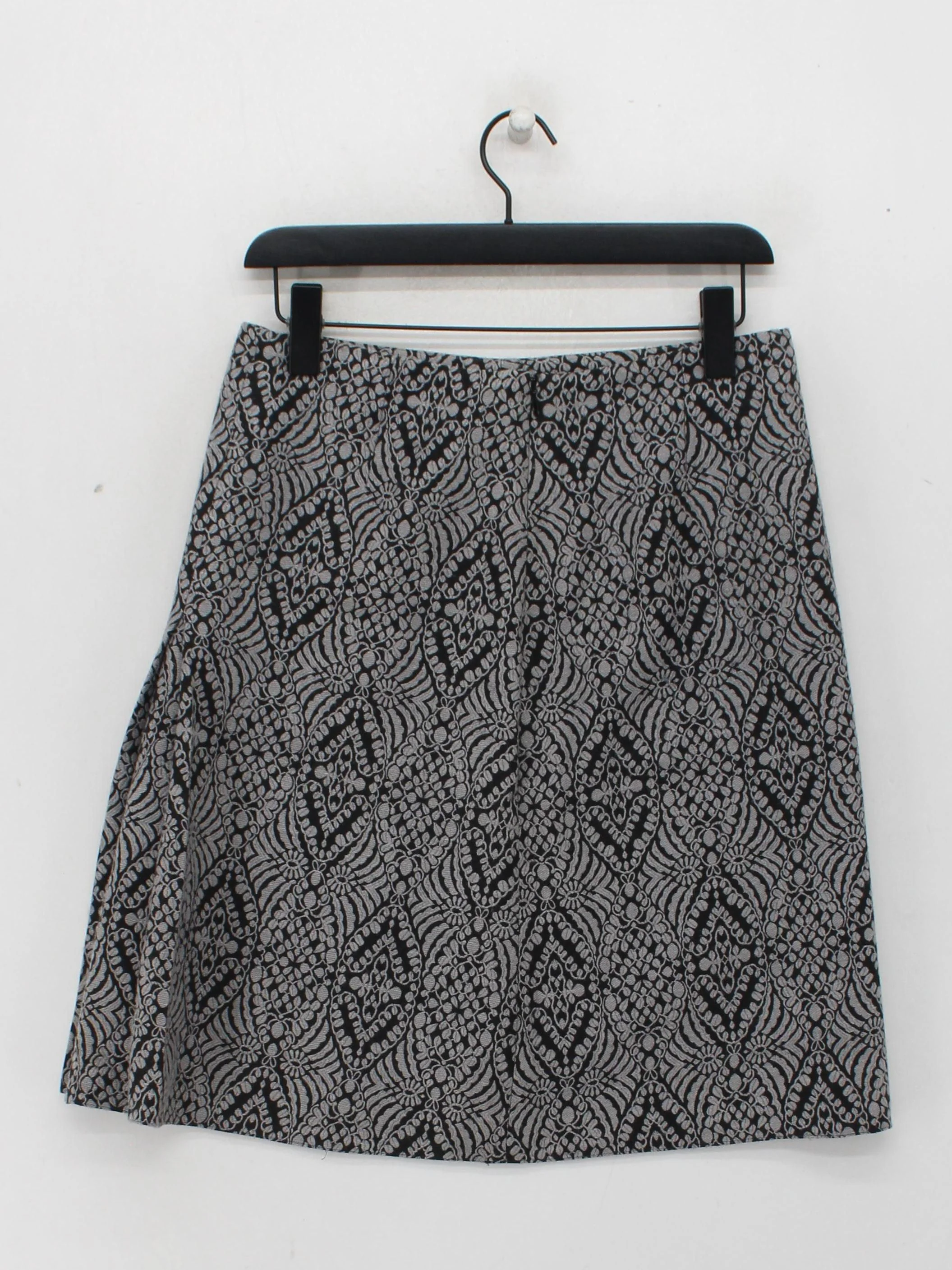 Phase Eight Women's Mini Skirt UK 10 Grey Acrylic with Wool, Polyester Mini - Image 2