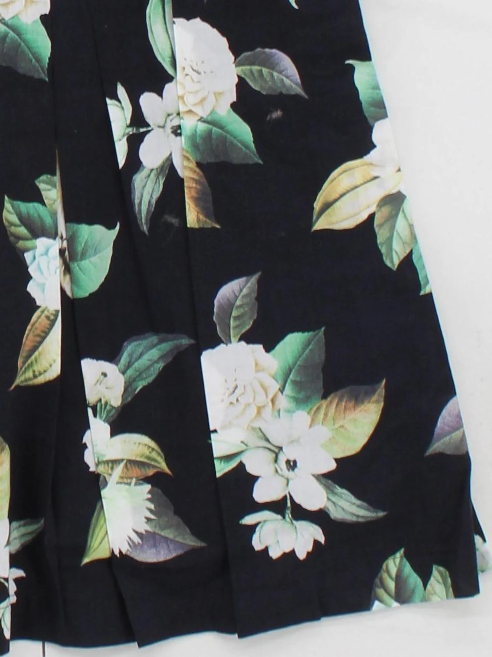 Phase Eight Women's Mini Skirt UK 16 Black Floral 100% Cotton Short Mini - Image 4