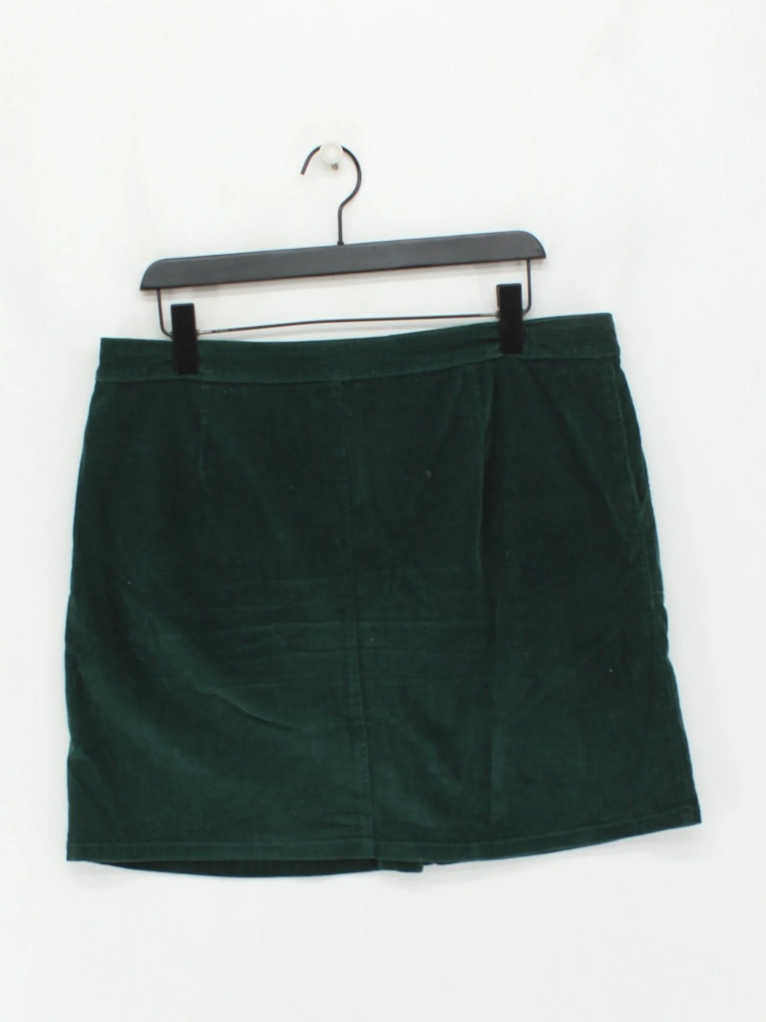 Phase Eight Women's Mini Skirt UK 16 Green Cotton with Elastane Short Mini - Image 2