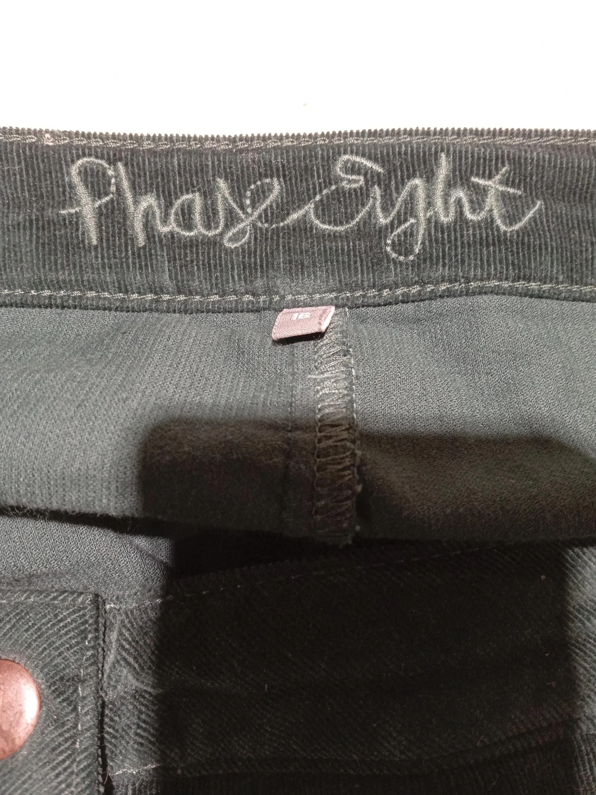 Phase Eight Women's Mini Skirt UK 16 Green Cotton with Elastane Short Mini - Image 6