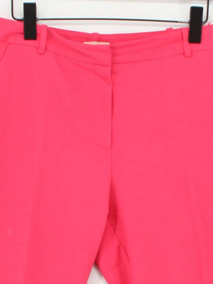 Phase Eight Women's Suit Trousers UK 14 Pink Cotton - Image 3