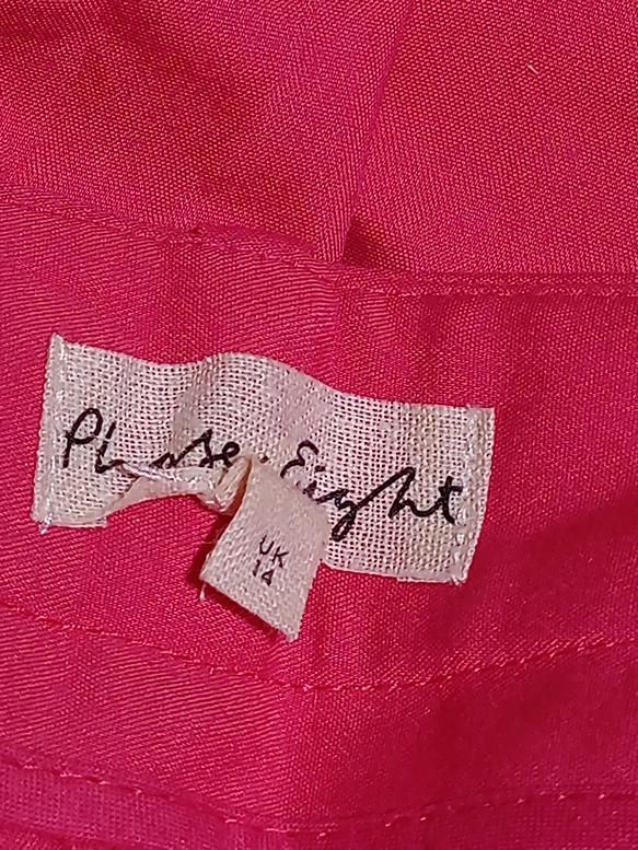 Phase Eight Women's Suit Trousers UK 14 Pink Cotton - Image 6