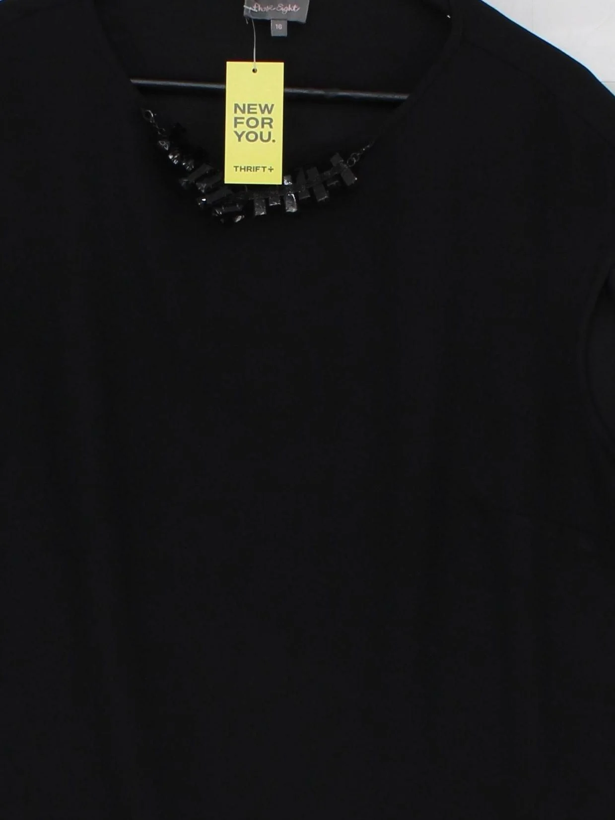 Phase Eight Women's Top L Black 100% Other Sleeveless Round Neck Basic - Image 3