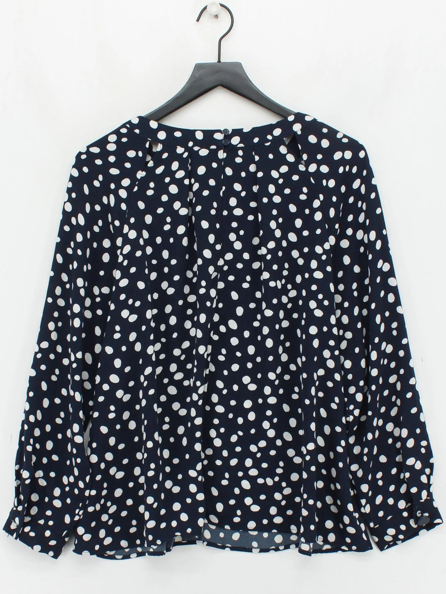 Phase Eight Women's Top L Blue 100% Polyester Basic - Image 2