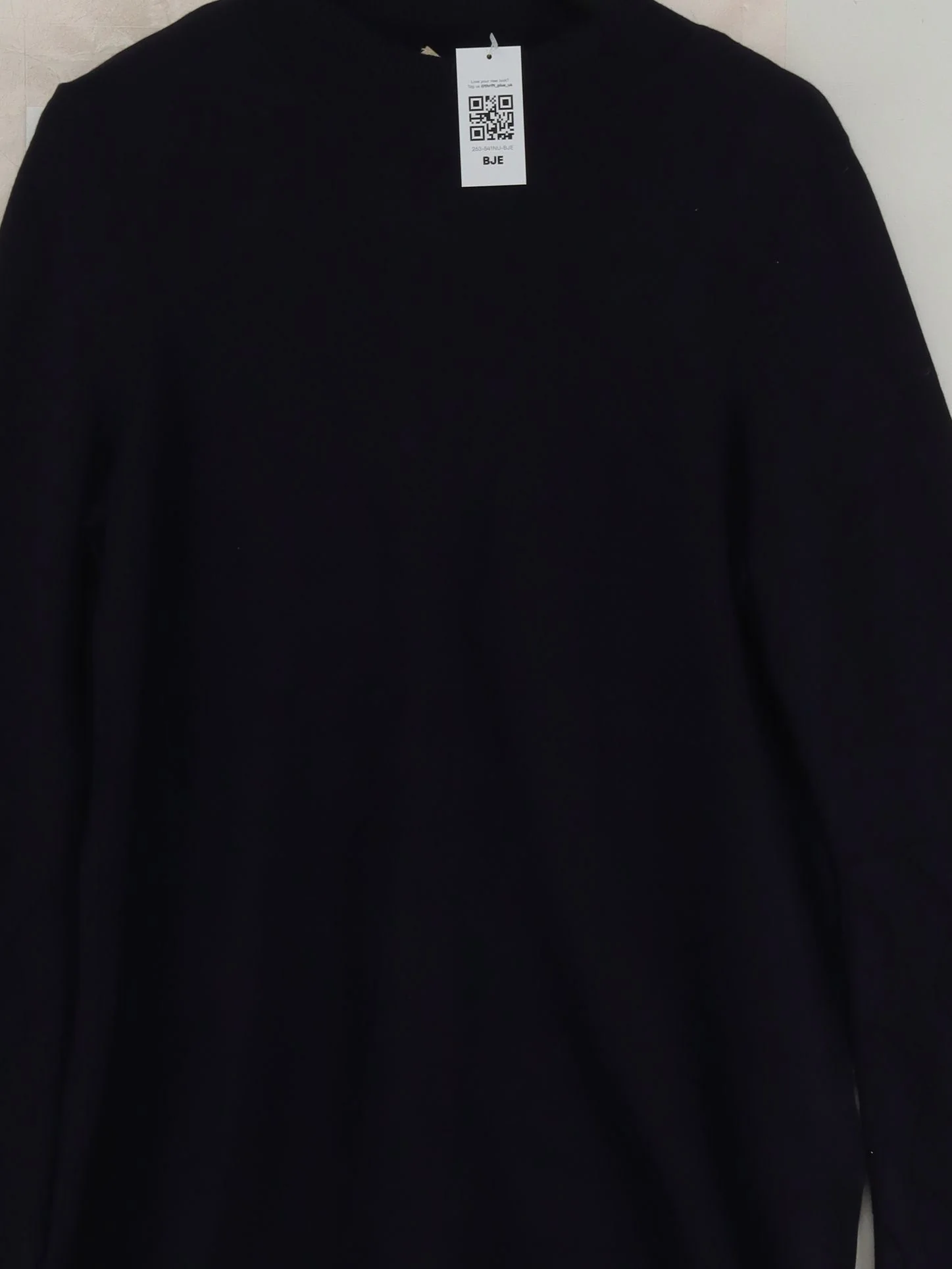 Phase Eight Women's Top M Blue Viscose with Polyester 3/4 Sleeve Crew Neck Basic - Image 3
