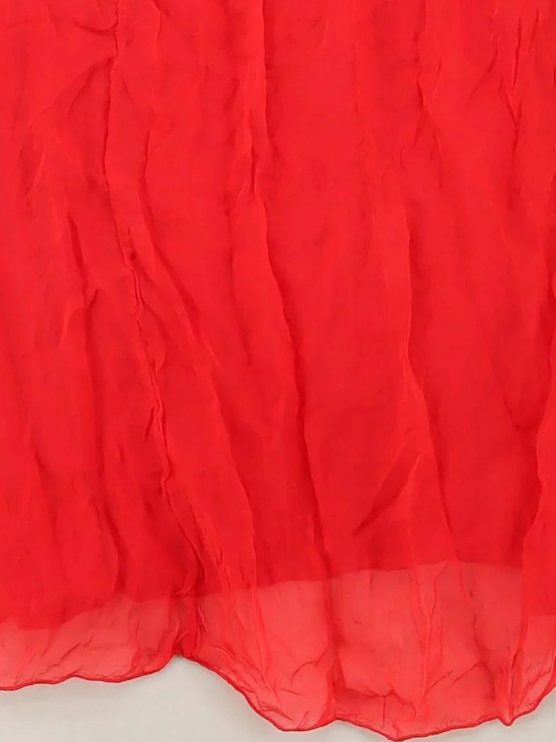 Phase Eight Women's Top S Red Silk with Viscose, Elastane Tunic - Image 4