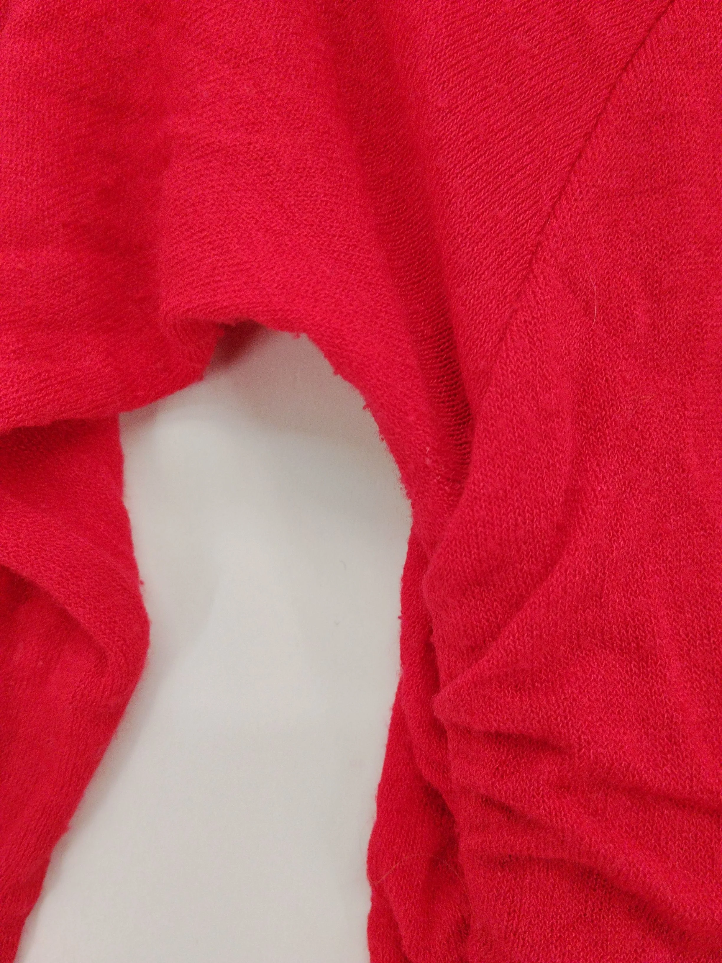 Phase Eight Women's Top S Red Viscose with Elastane 3/4 Sleeve Round Neck Jersey - Image 5