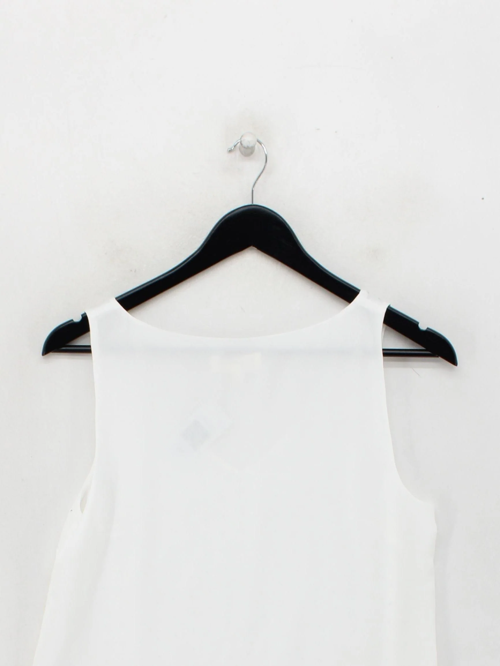 Phase Eight Women's Top UK 10 White Polyester with Polyester Basic - Image 2