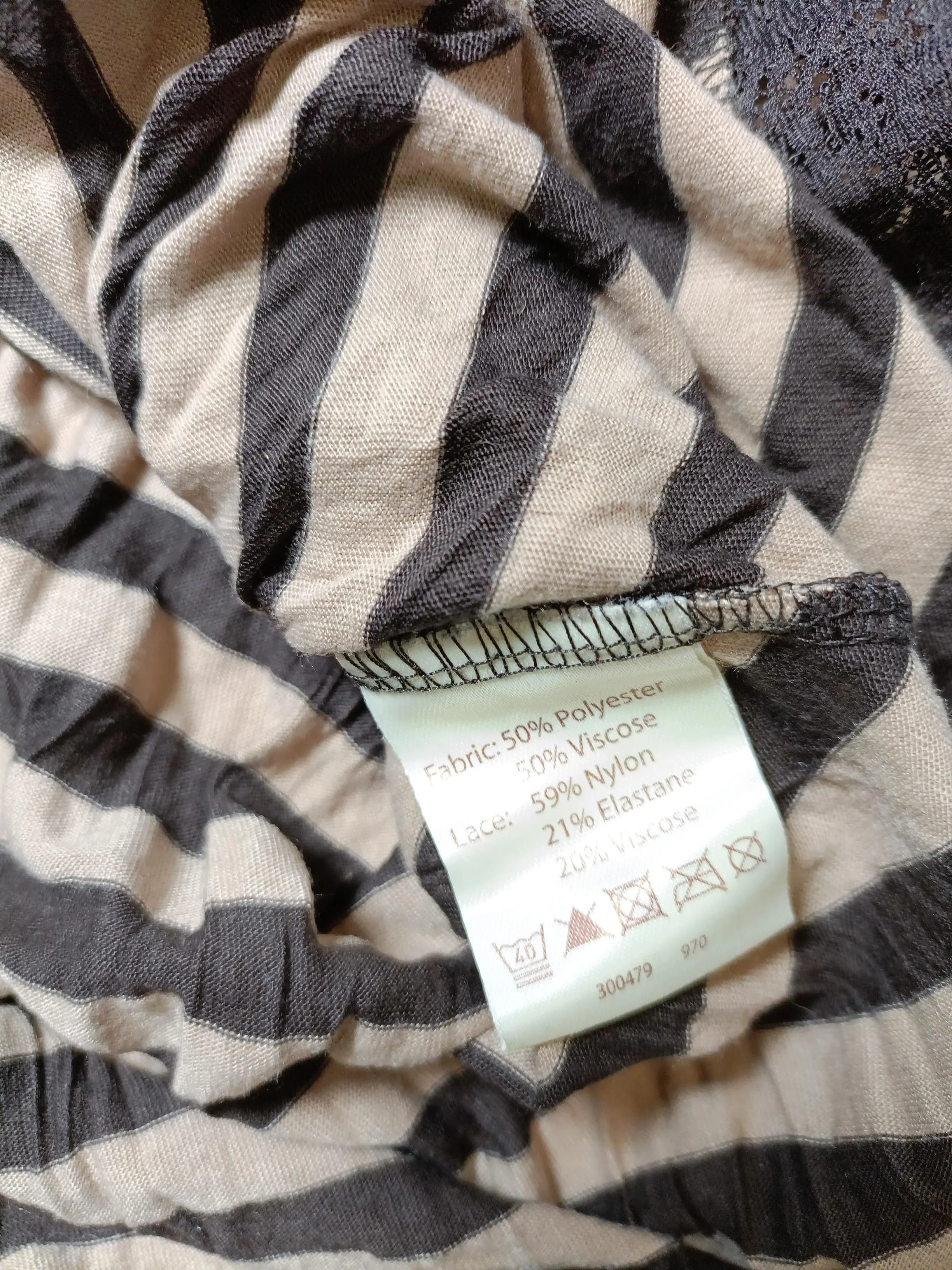 Phase Eight Women's Top UK 14 Brown Polyester with Viscose Basic - Image 6