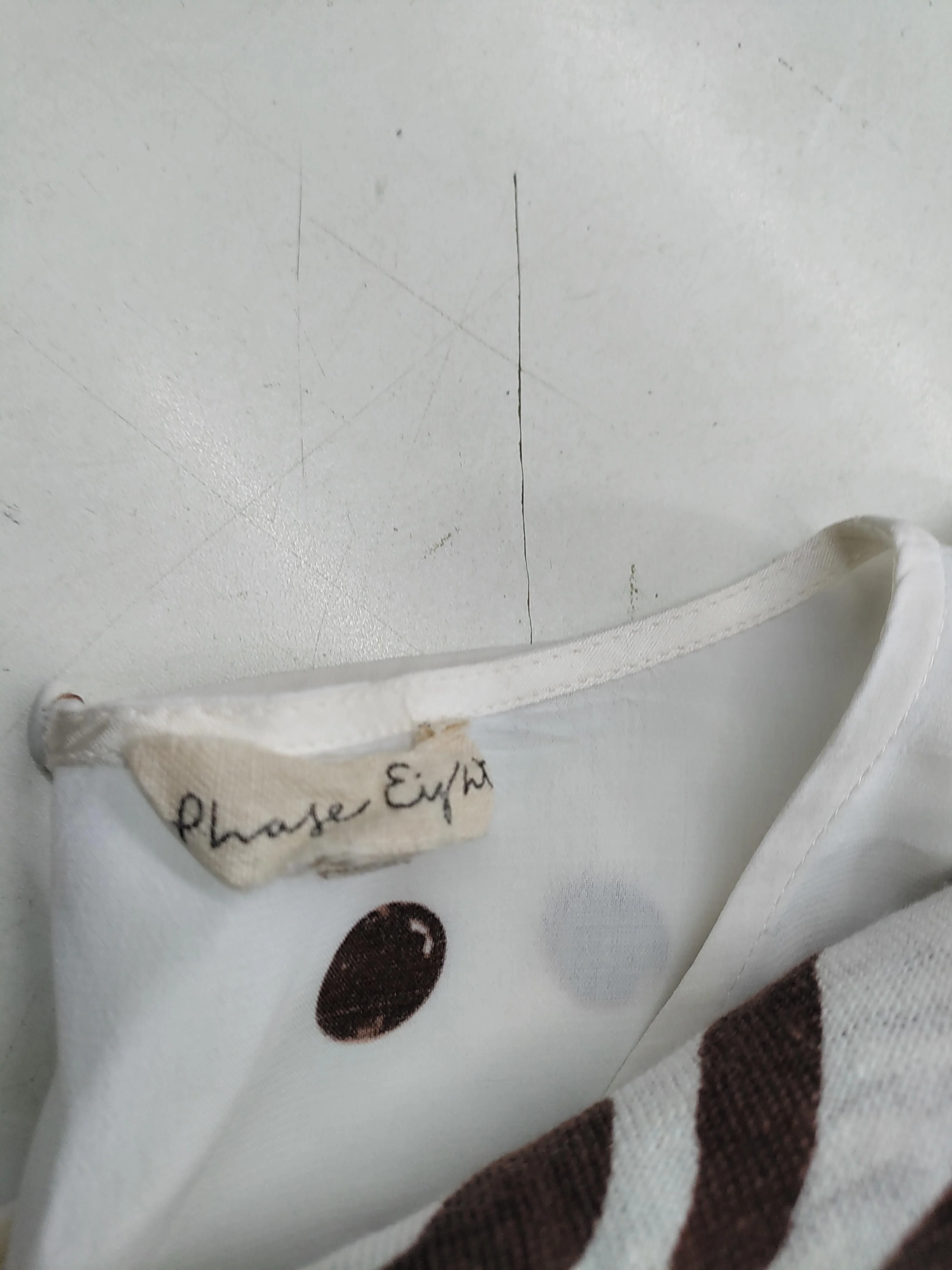 Phase Eight Women's Top UK 16 White 100% Viscose Basic - Image 7