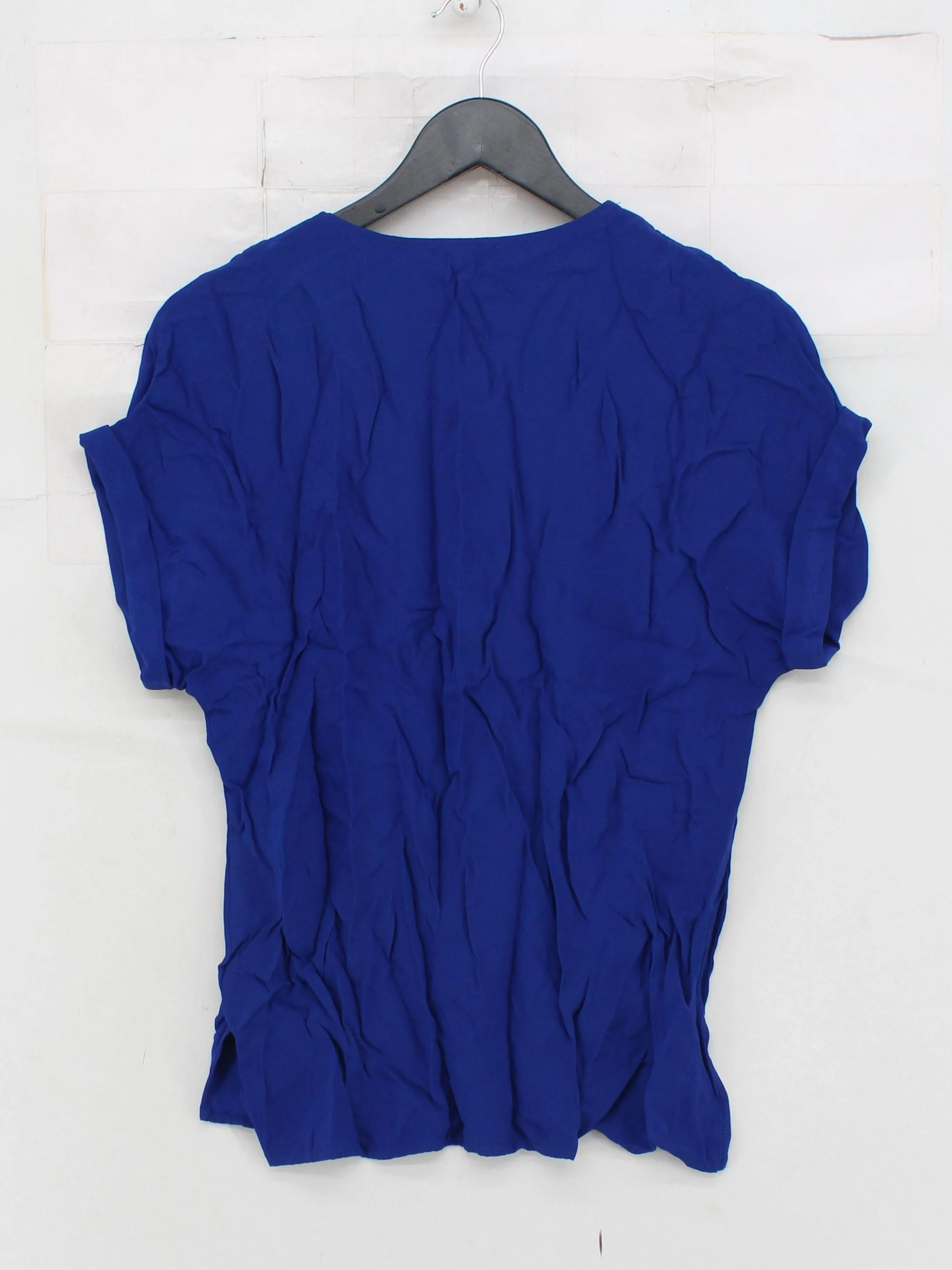 Phase Eight Women's Top XXS Blue Viscose with Polyester Basic - Image 2