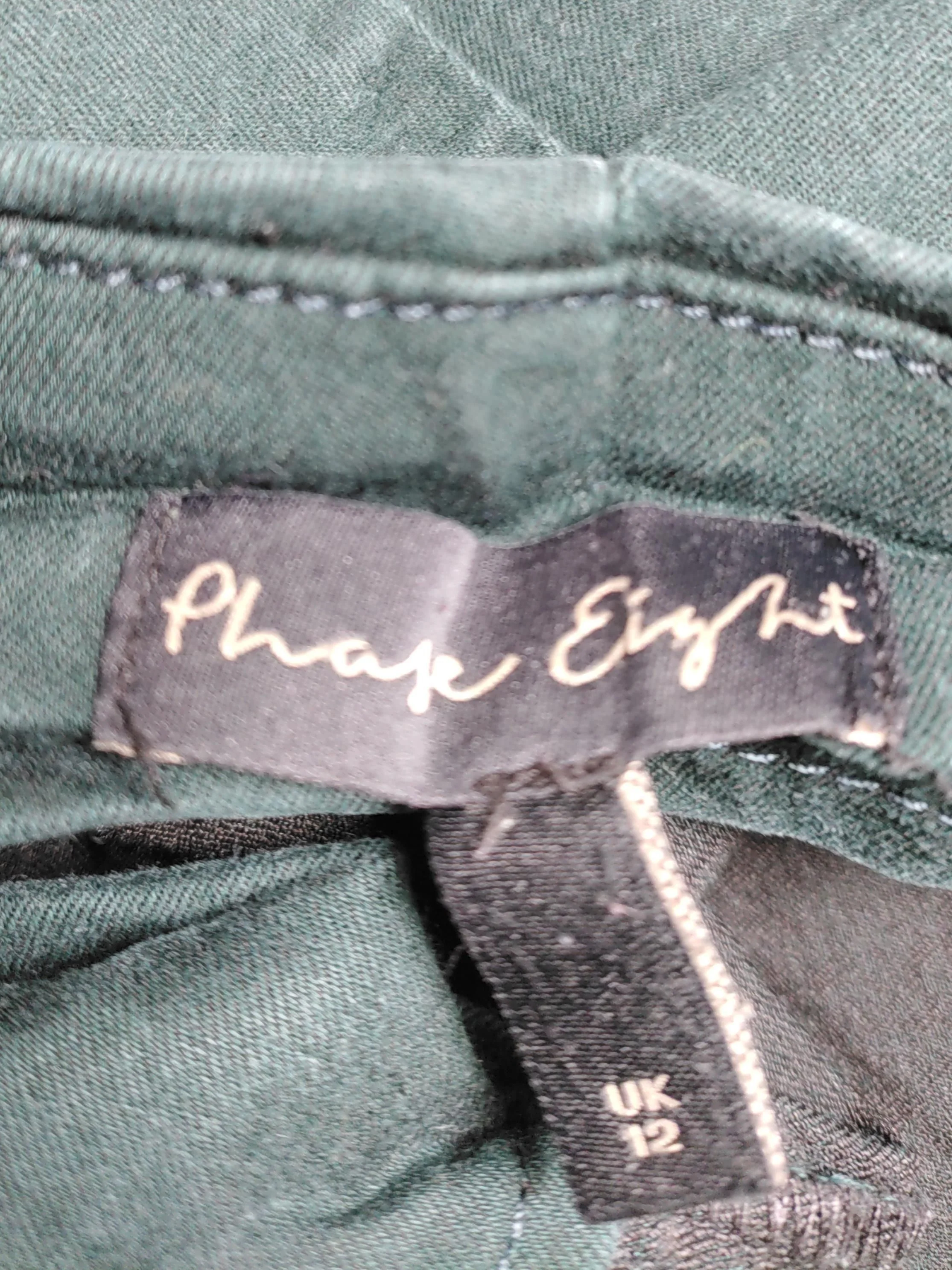 Phase Eight Women's Trousers UK 12 Green 100% Other Skinny Chino - Image 5