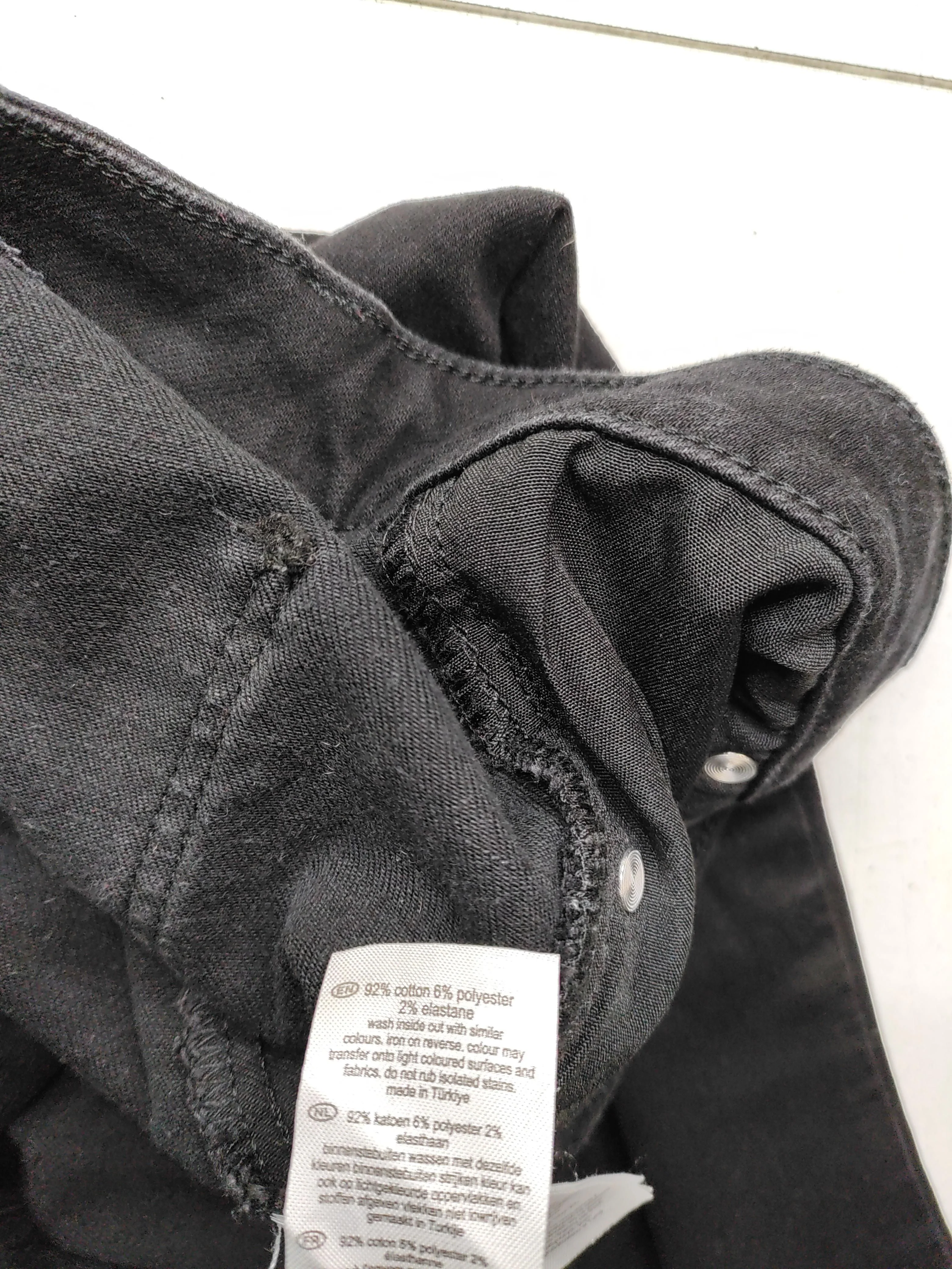 Phase Eight Women's Trousers UK 16 Black Cotton with Polyester, Elastane Chino - Image 7