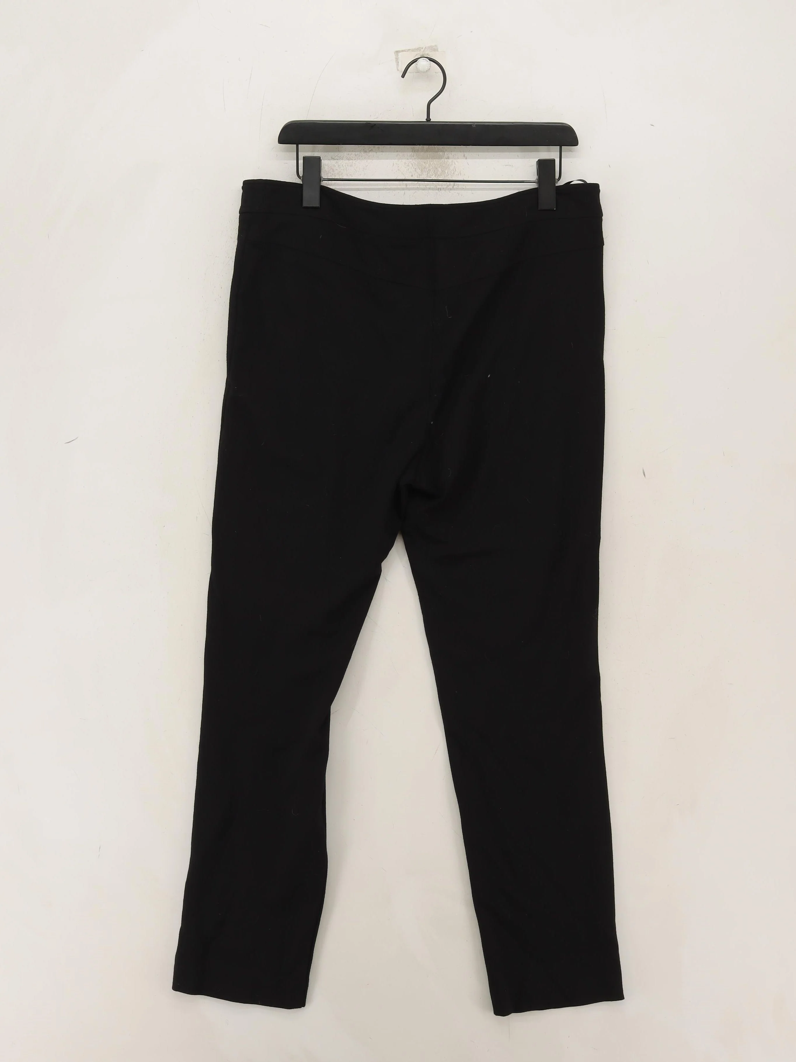 Phase Eight Women's Trousers UK 16 Black Viscose with Polyamide, Elastane Chino - Image 2