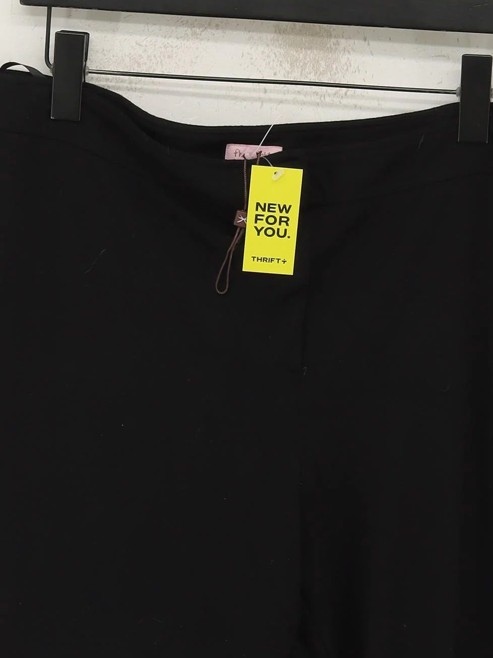 Phase Eight Women's Trousers UK 16 Black Viscose with Polyamide, Elastane Chino - Image 3