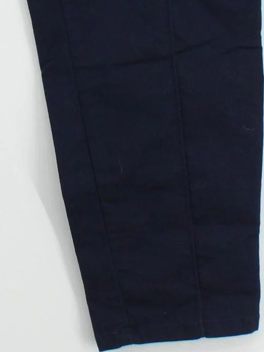 Phase Eight Women's Trousers UK 18 Blue Polyester with Elastane Tapered Cropped - Image 4