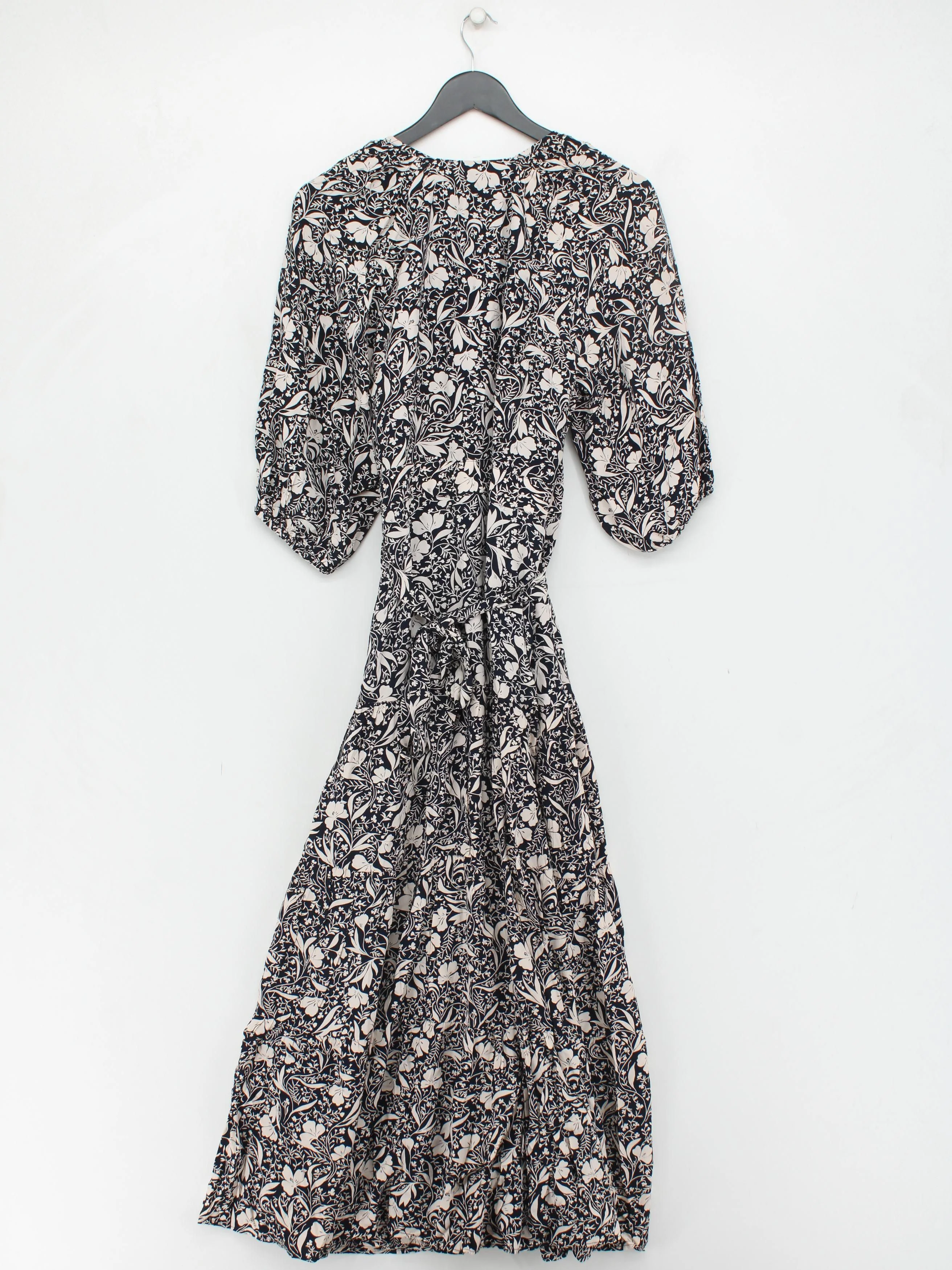 Phase Eight Wrap Maxi Dress UK14 in Blue - Image 2