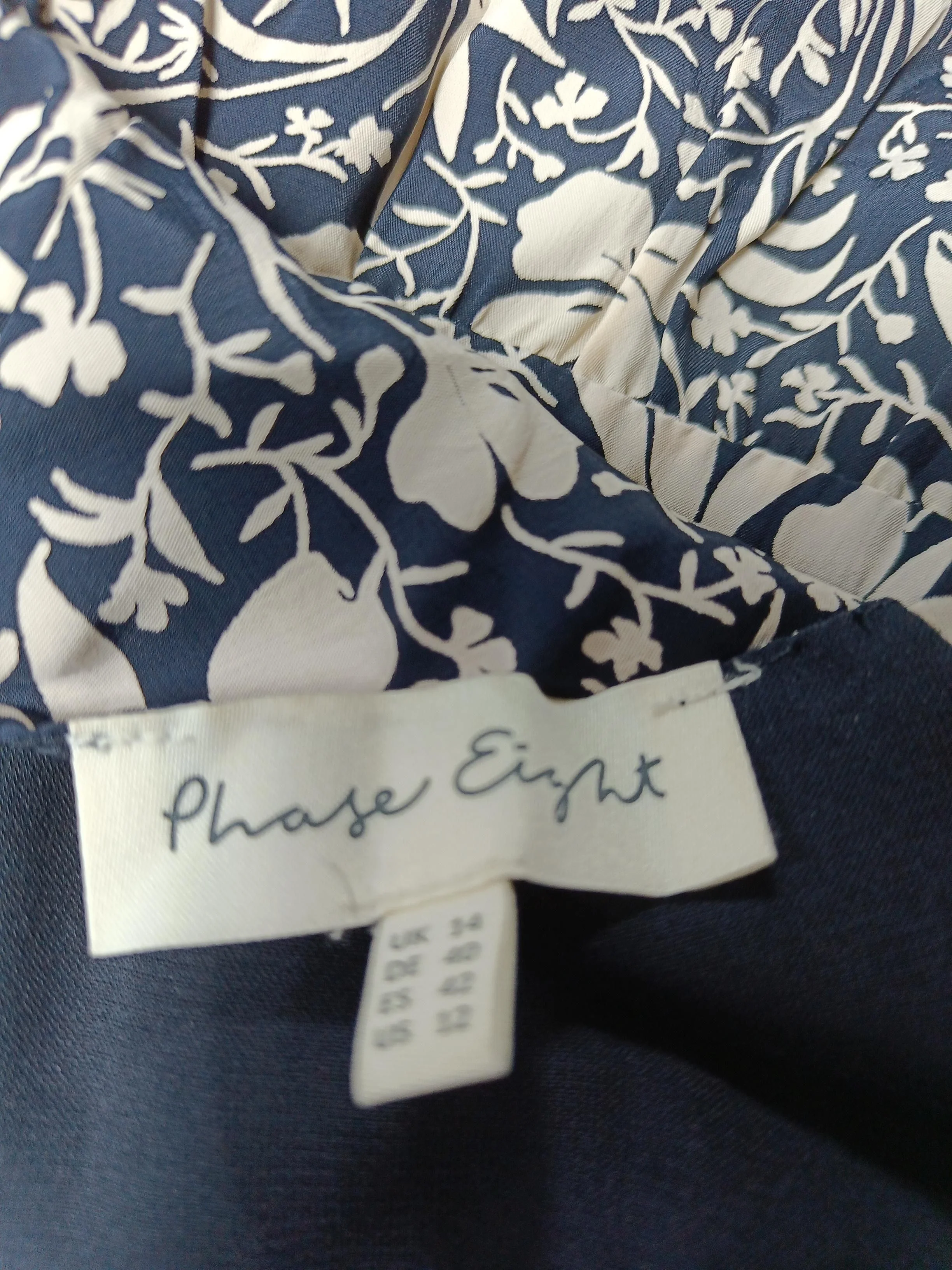 Phase Eight Wrap Maxi Dress UK14 in Blue - Image 5