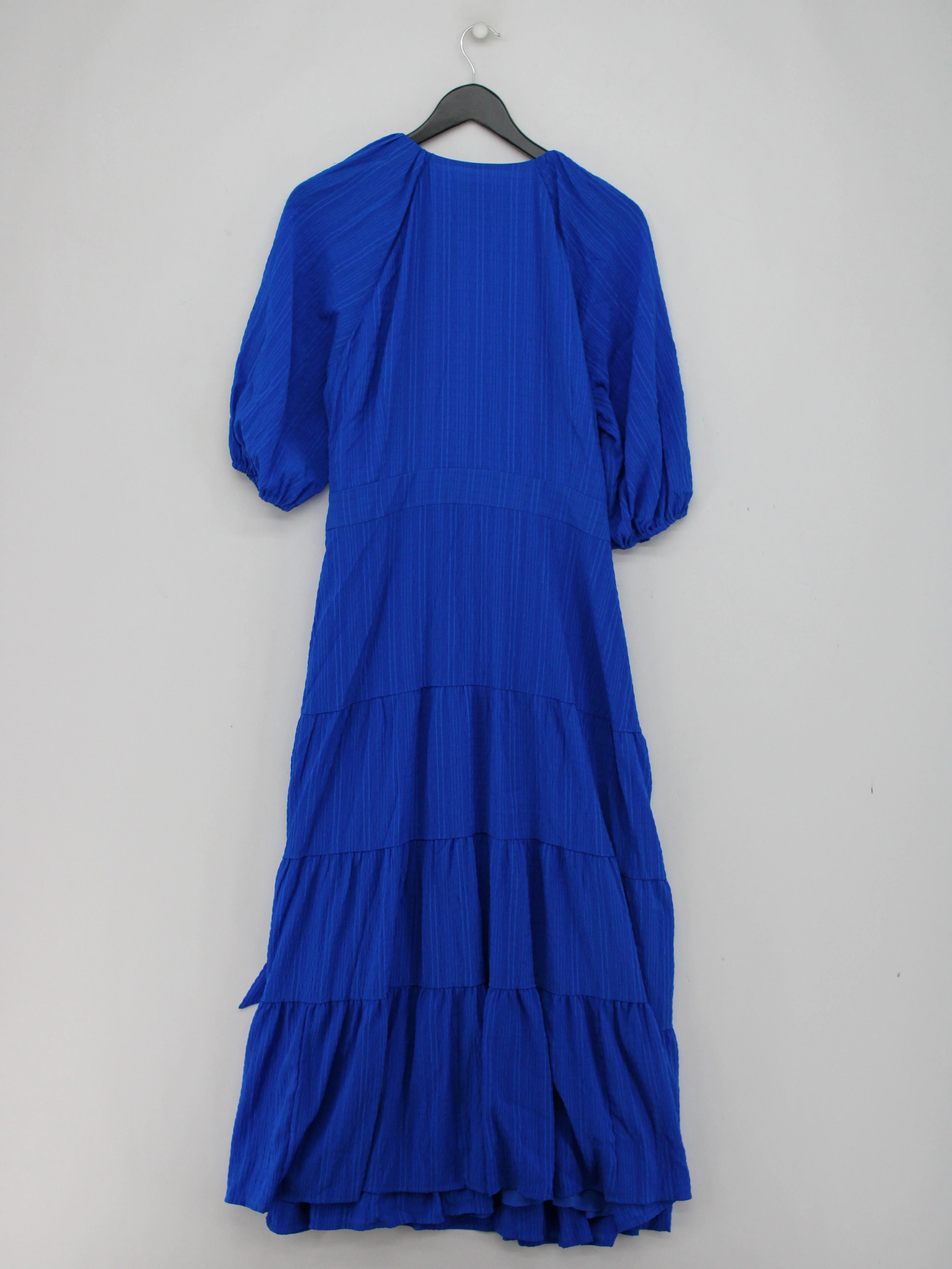Phase Eight Wrap Maxi Dress UK18 in Blue - Image 2