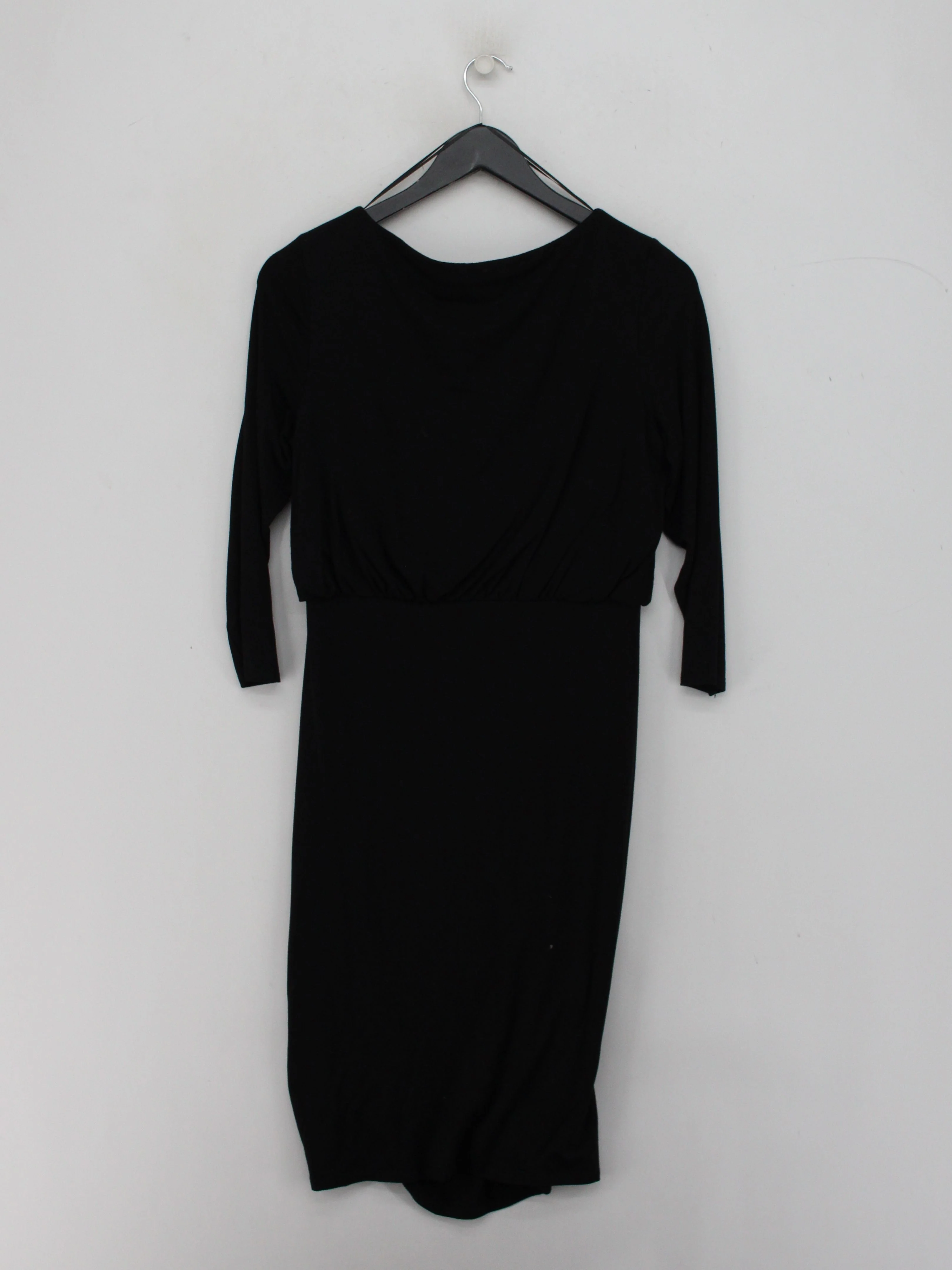 Phase Eight Wrap Midi Dress S in Black - Image 2
