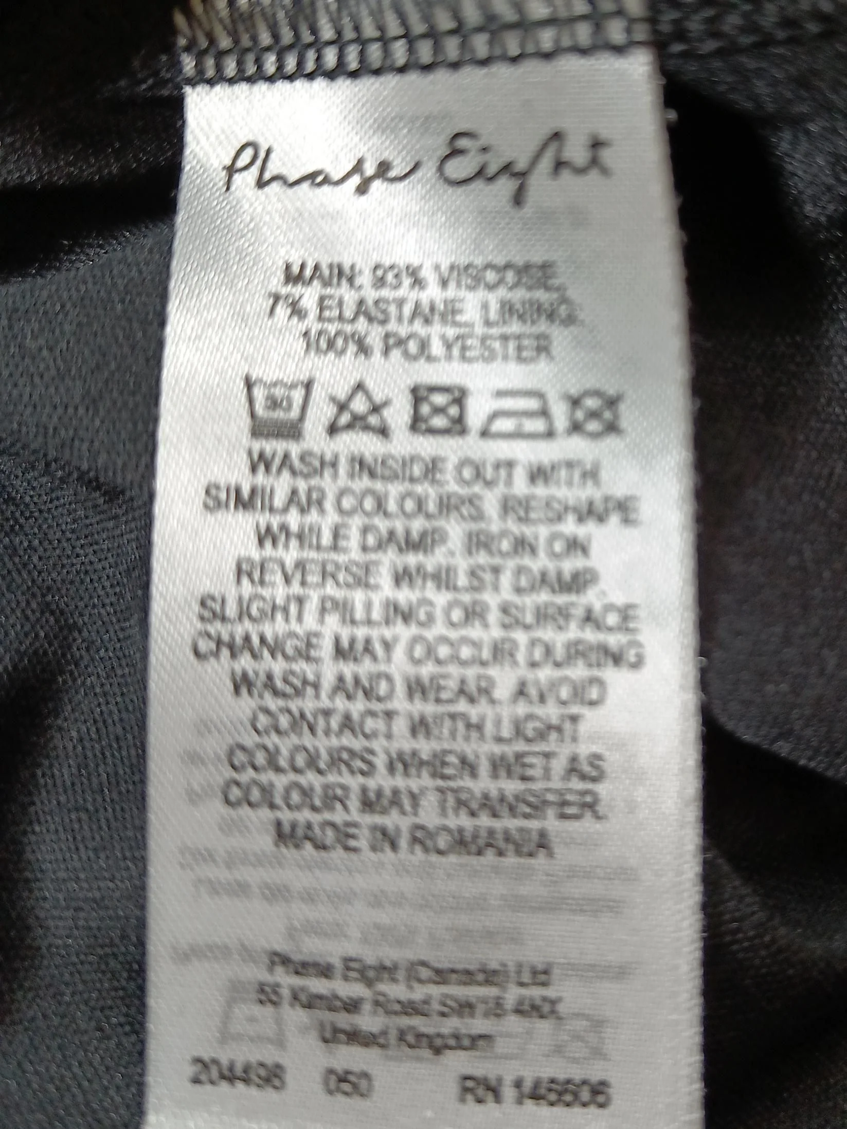 Phase Eight Wrap Midi Dress S in Black - Image 7