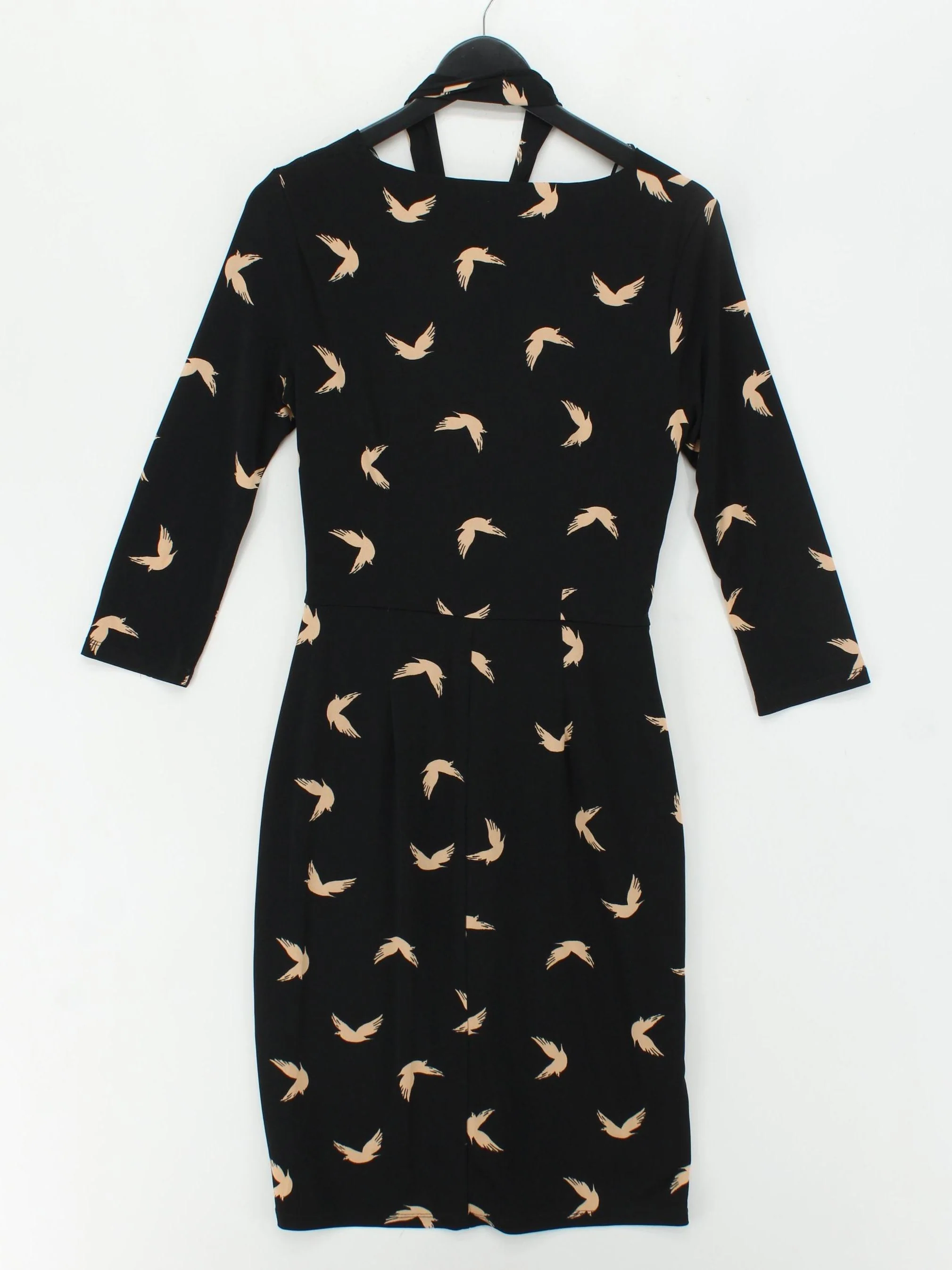 Phase Eight Wrap Midi Dress UK12 in Black - Image 2