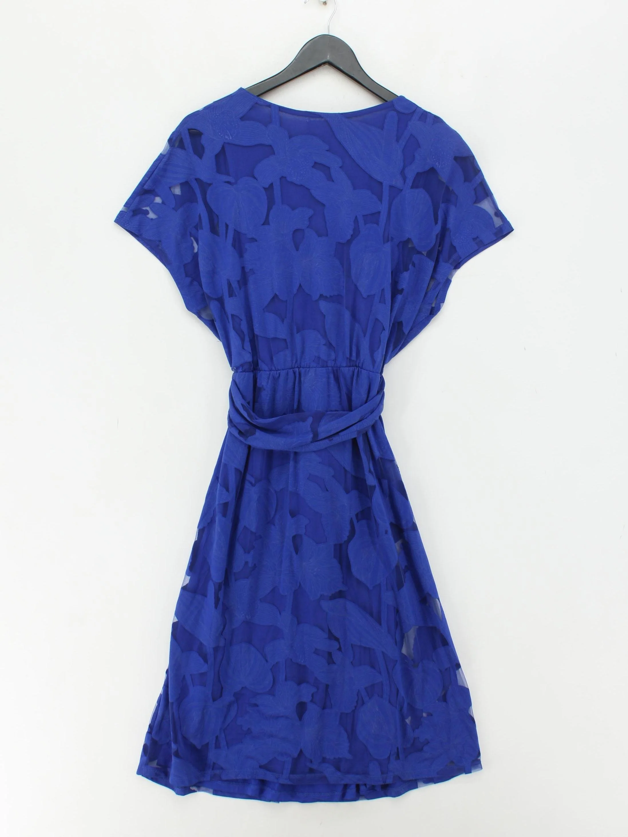 Phase Eight Wrap Midi Dress UK12 in Blue - Image 2