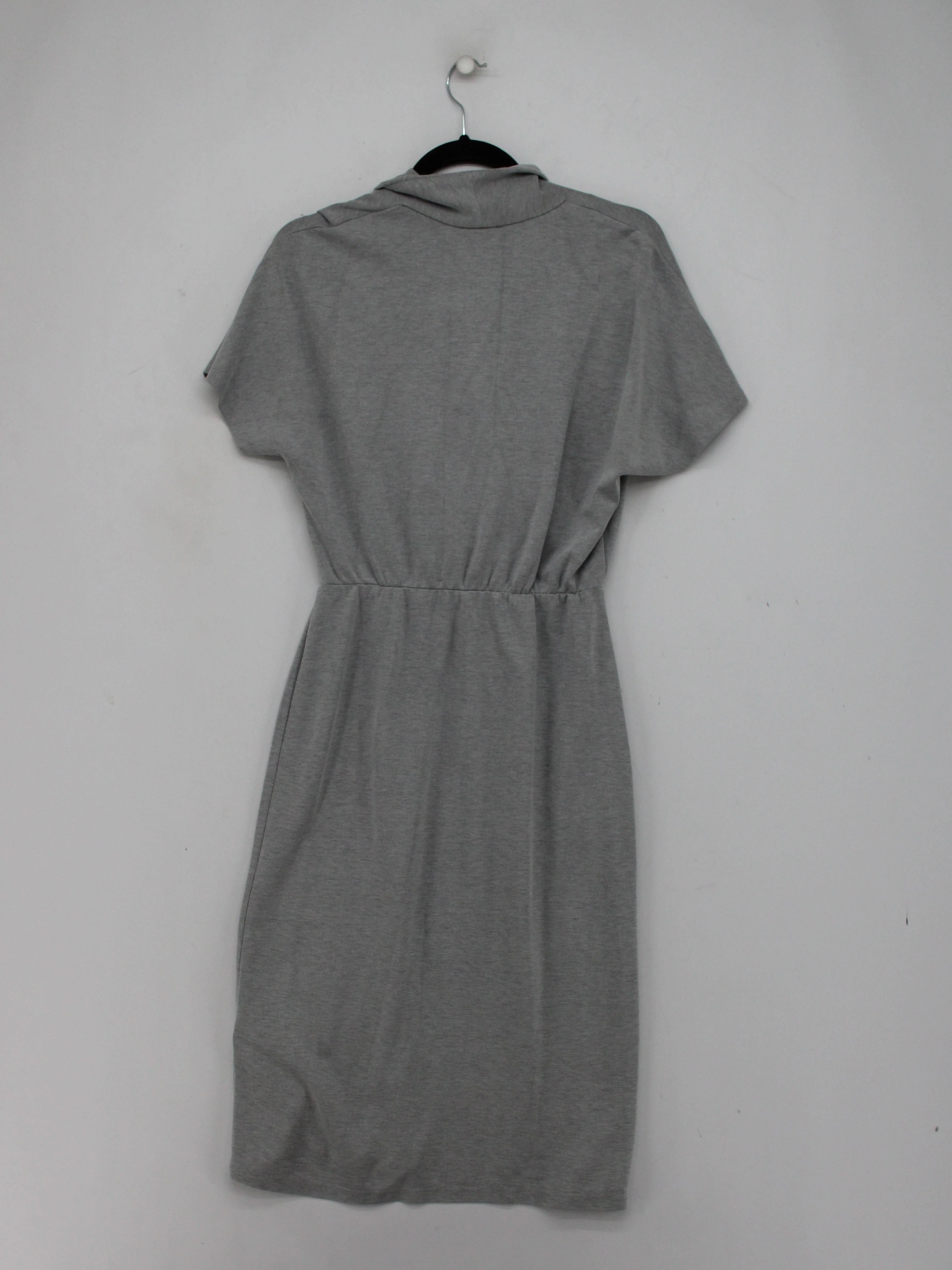 Phase Eight Wrap Midi Dress UK12 in Grey - Image 2