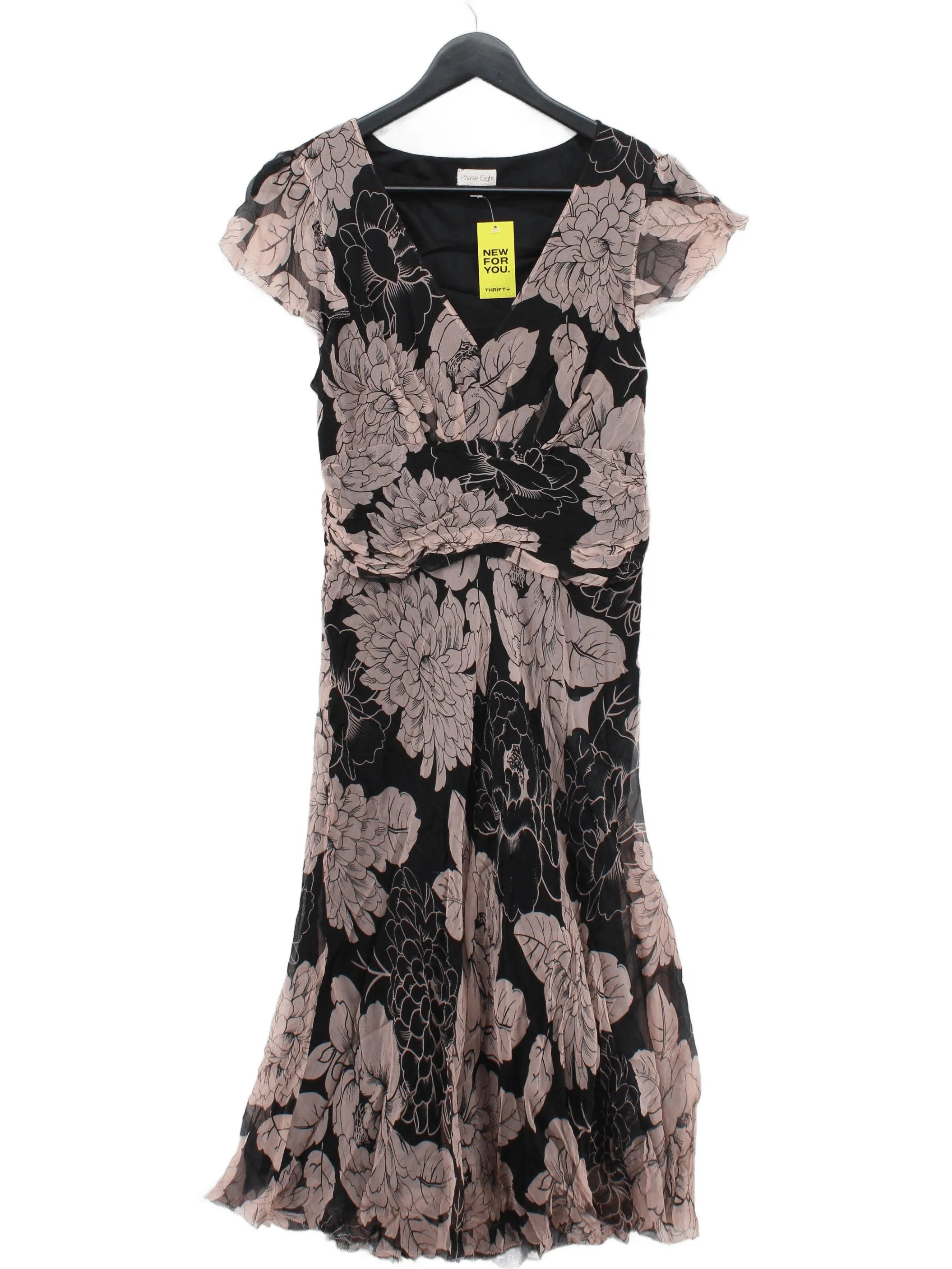 Phase Eight Wrap Midi Dress UK12 in Multi