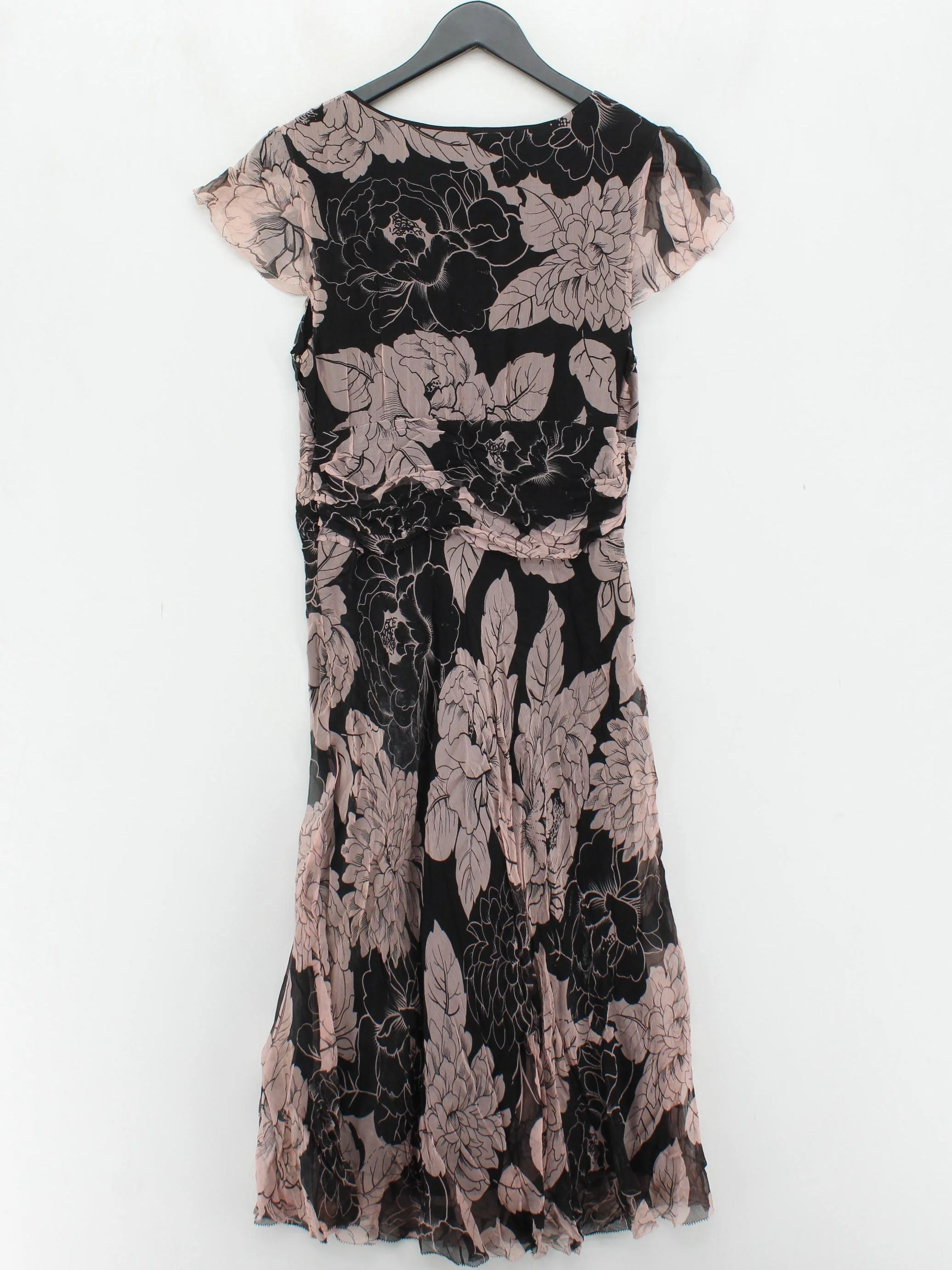 Phase Eight Wrap Midi Dress UK12 in Multi - Image 2