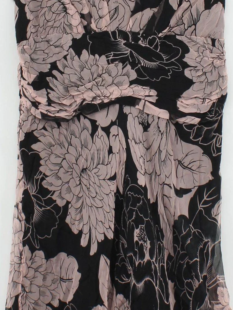 Phase Eight Wrap Midi Dress UK12 in Multi - Image 3