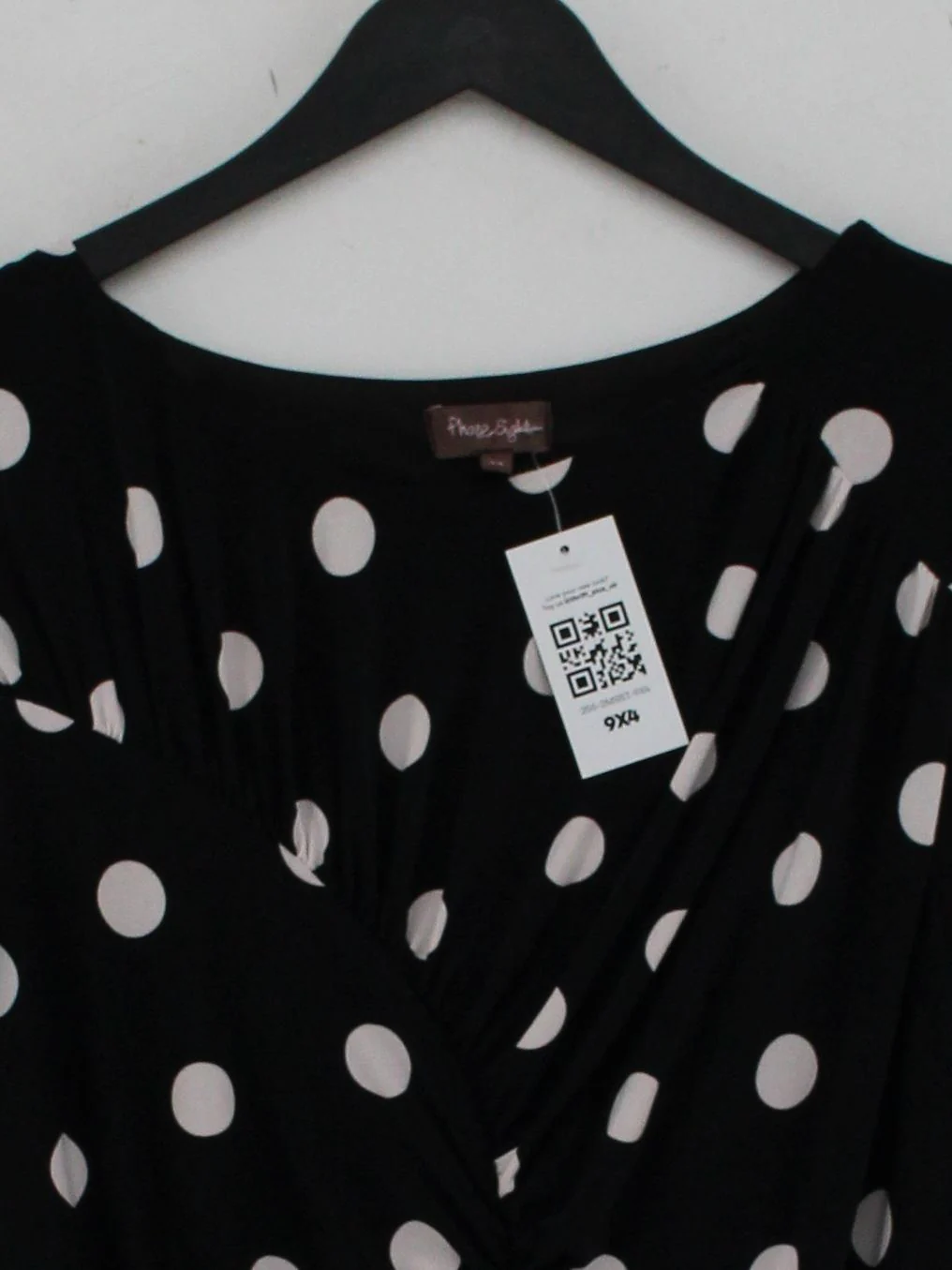 Phase Eight Wrap Midi Dress UK14 in Black - Image 3